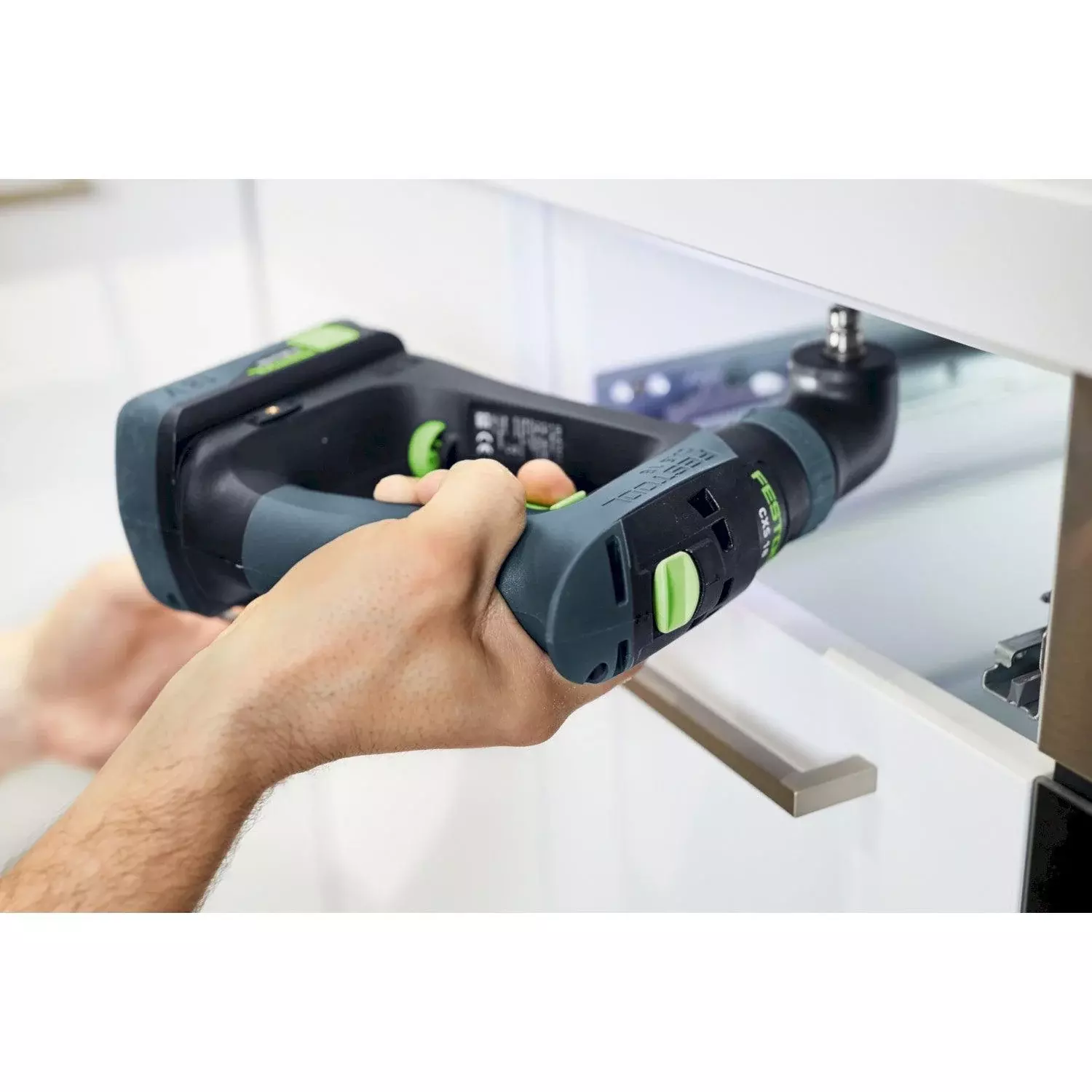 Festool CXS 18-Basic-Set 18V Li-Ion accu schroefboormachine body incl. bitset in systainer - 40Nm-image