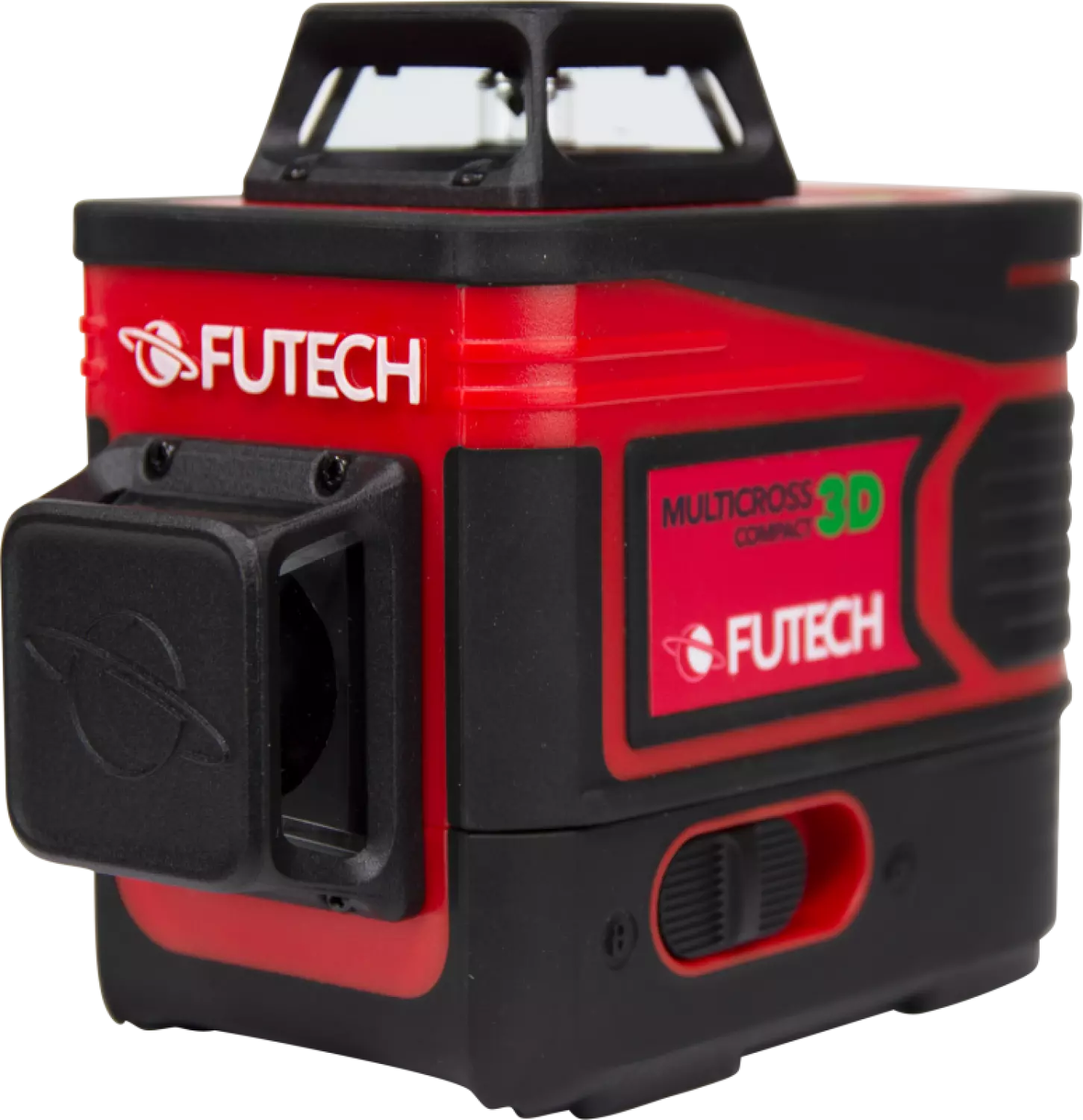 FUTECH MC3D Multicross 3D Compact, kit laser à lignes croisées avec trépied dans une mallette - vert - 2x 150 m - 3 lignes + maillot de la Coupe du monde BE-image