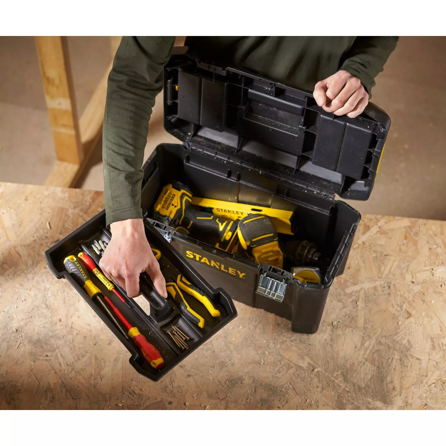 Stanley STST1-75521 Boîte à outils Essential M 19”-image