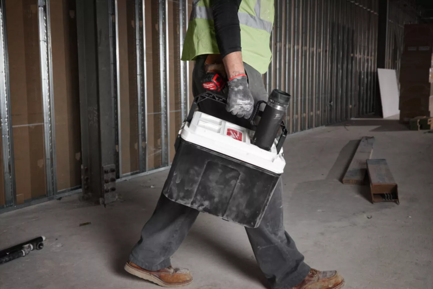 Milwaukee 4932498978 PACKOUT™ Thermosfles - 355 ml - drinkdop - zwart-image