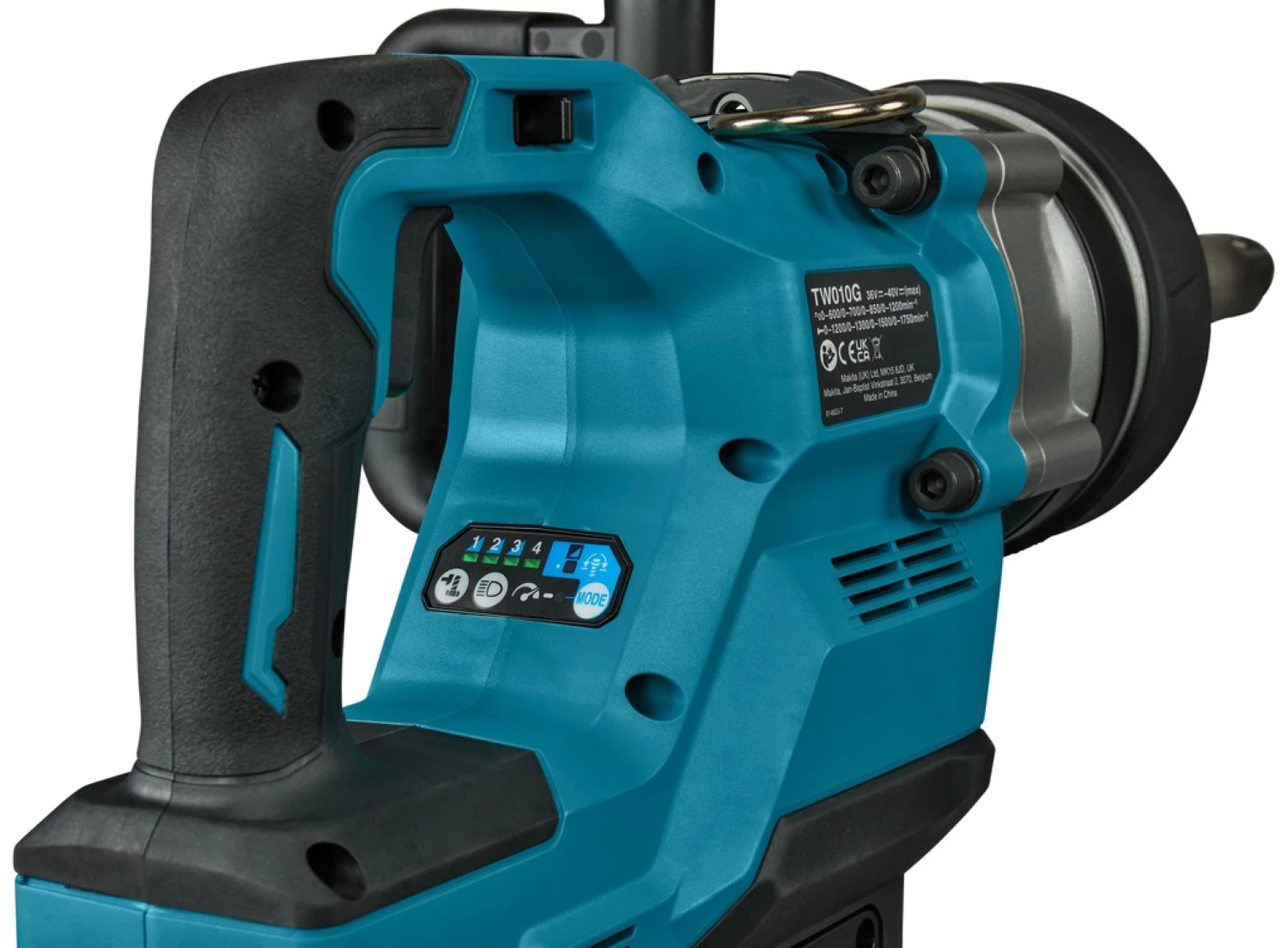 Makita TW010GT201 40V XGT Li-ion accu slagmoersleutel set (2x 5,0Ah accu) in koffer - 1" - 4000Nm-image