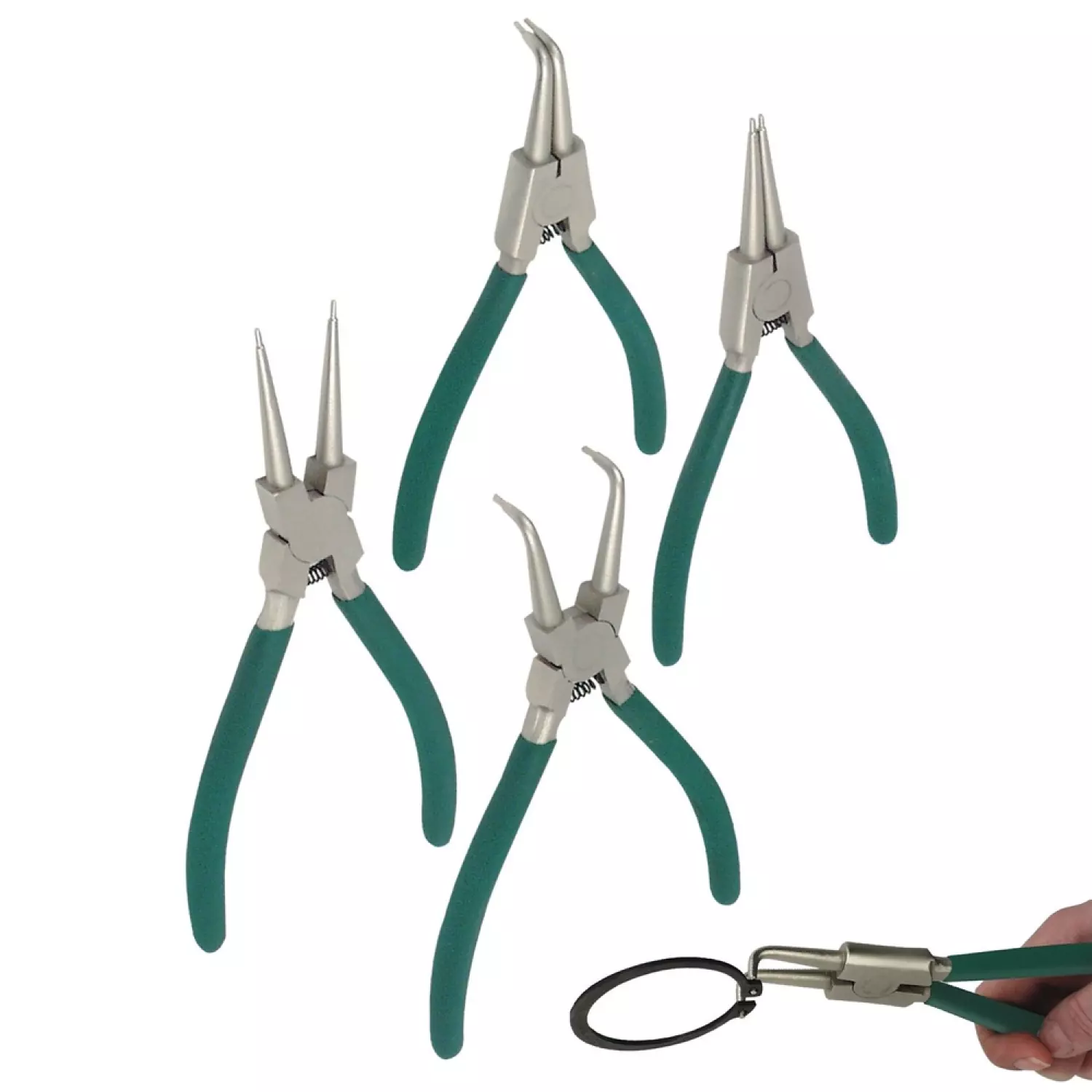 Brüder Mannesmann 10471 4-delige Borgveertangen set-image