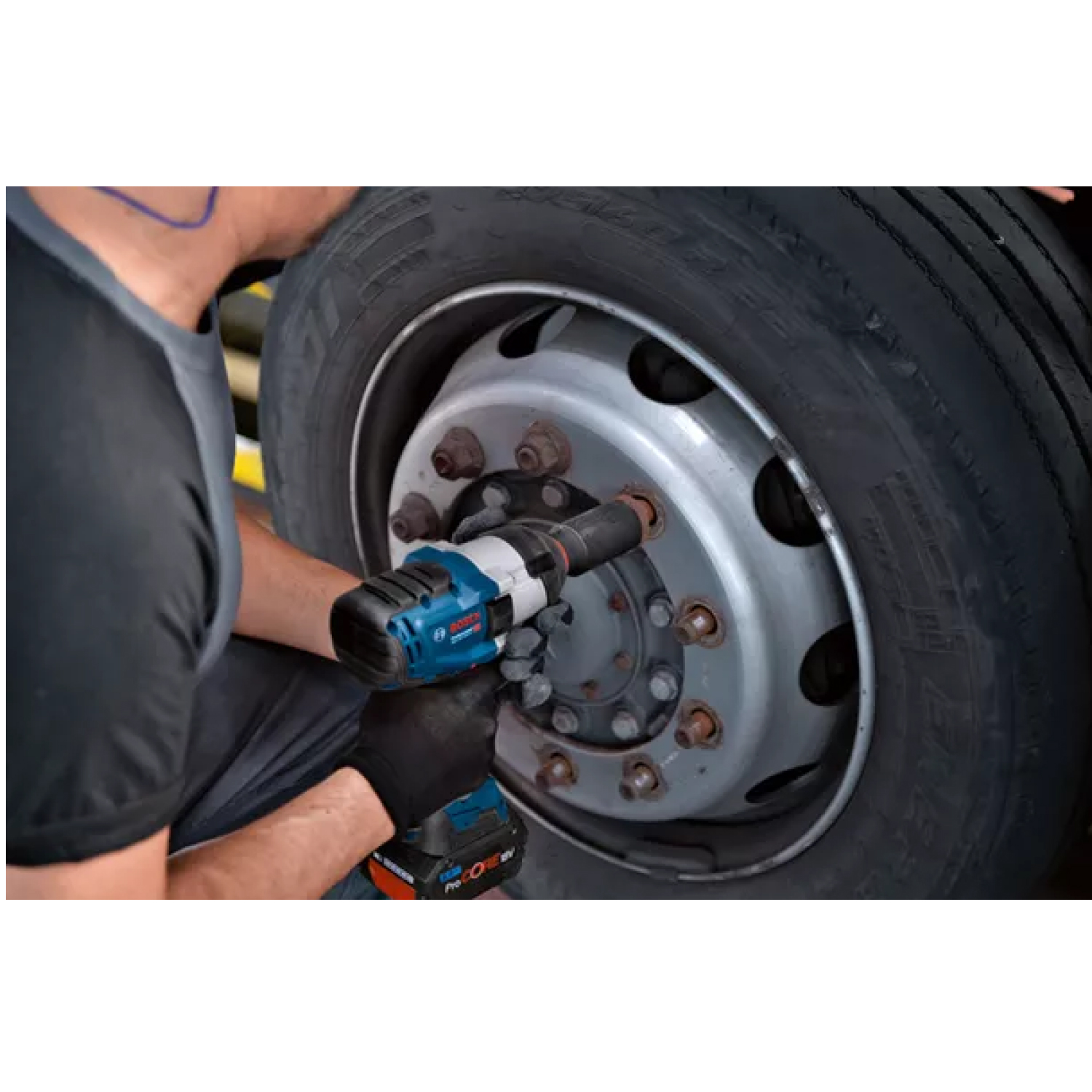 Bosch GDS 18V-1050 H 18V Li-Ion accu BiTurbo slagmoeraanzetter set (2x 8,0Ah) in L-Boxx - 1700Nm - 3/4" - koolborstelloos-image