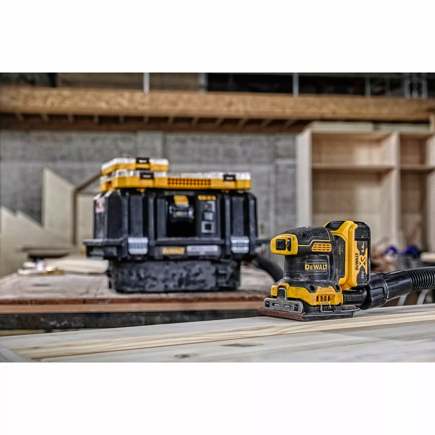 DeWALT DCW200P2-QW Ponceuse sans fil-image