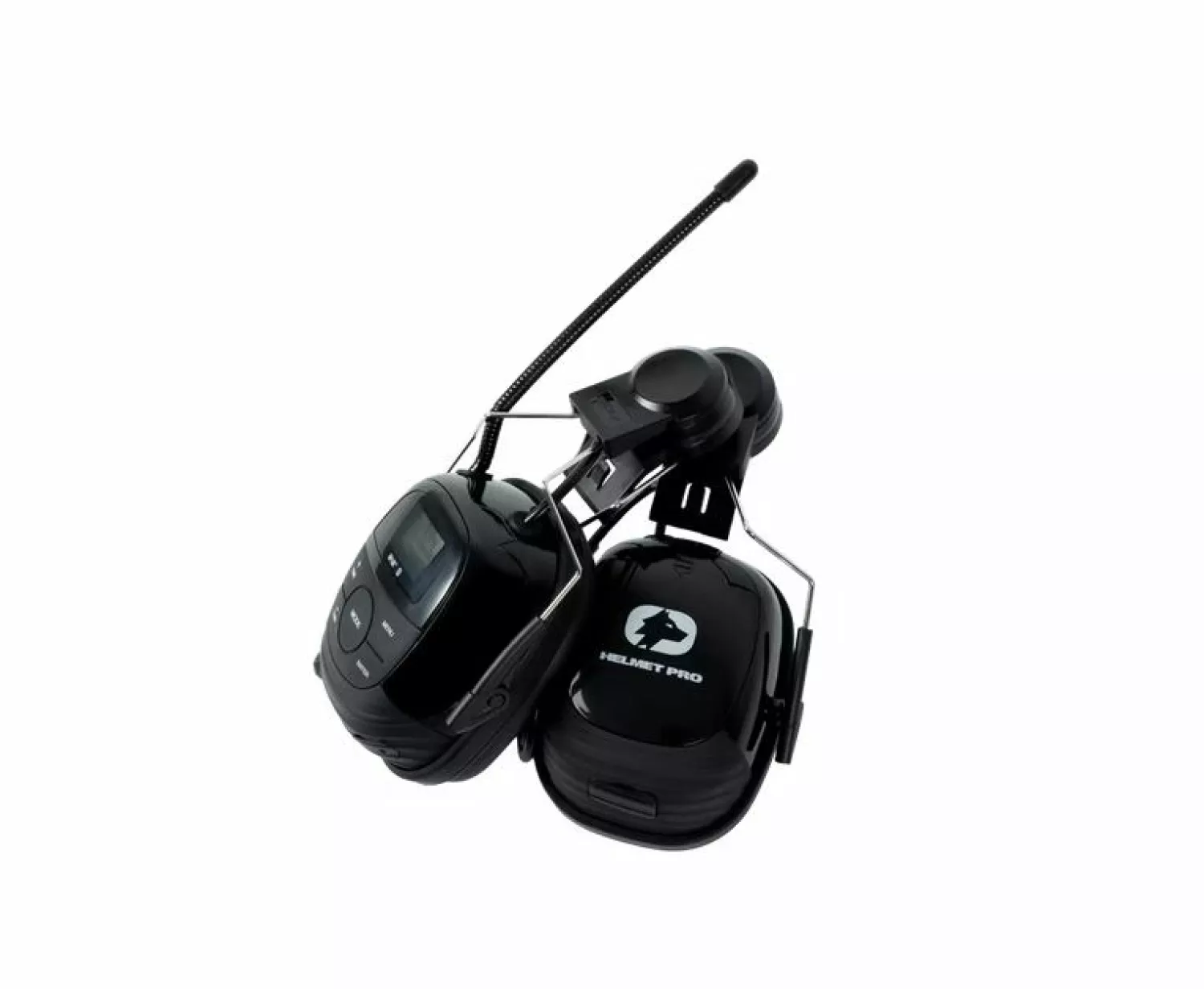 Wolf Helmbevestiging Headset Pro Bluetooth Gehoorbescherming met radio (DAB+ en FM)-image