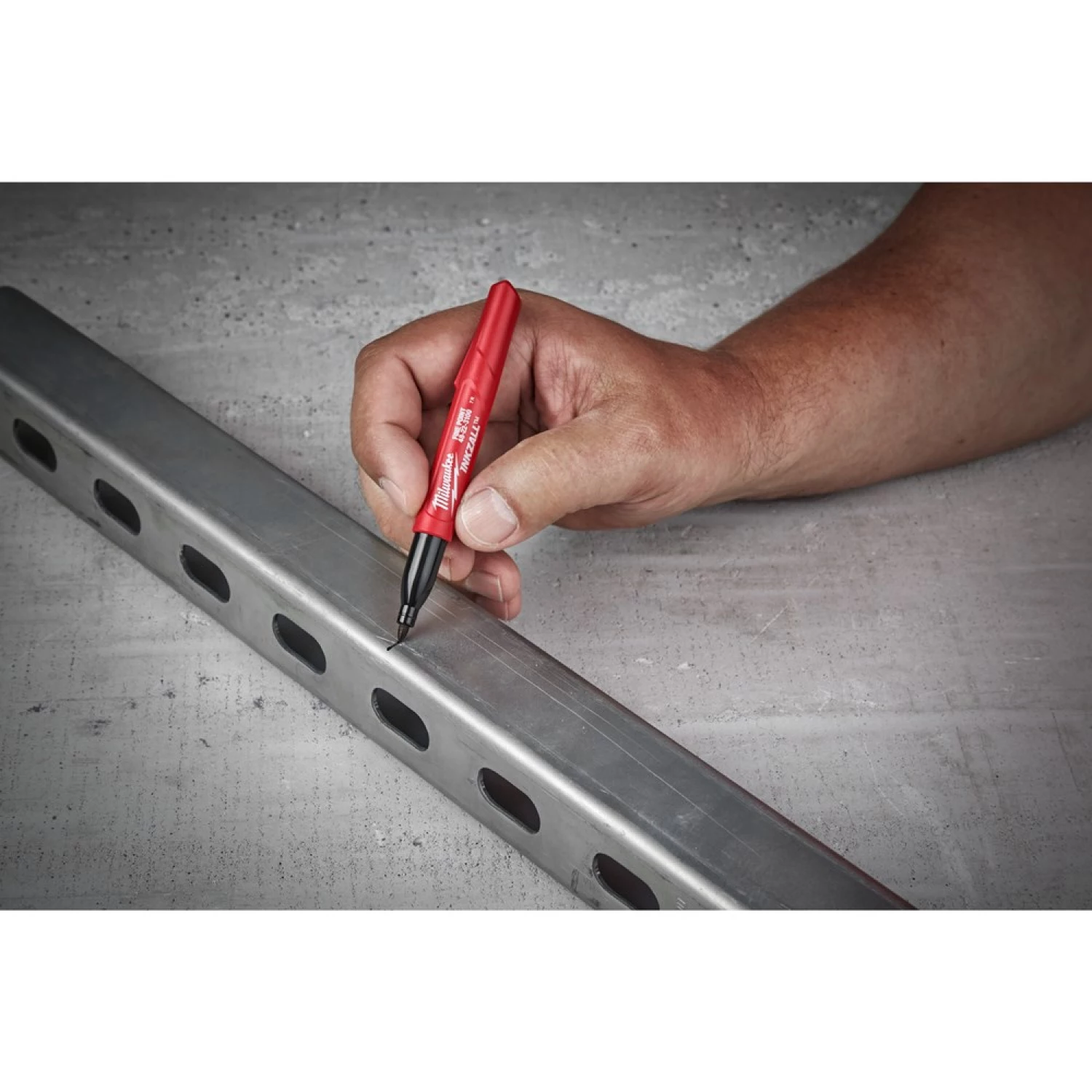 Milwaukee 4932480551 INKZALL™ Marker - Fijn - Zwart - 1.0mm (4st)-image