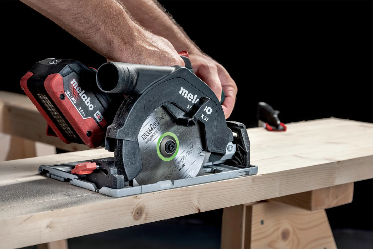 Metabo KS 18 LTX 57 Scie circulaire portative sans fil - Machine seule-image