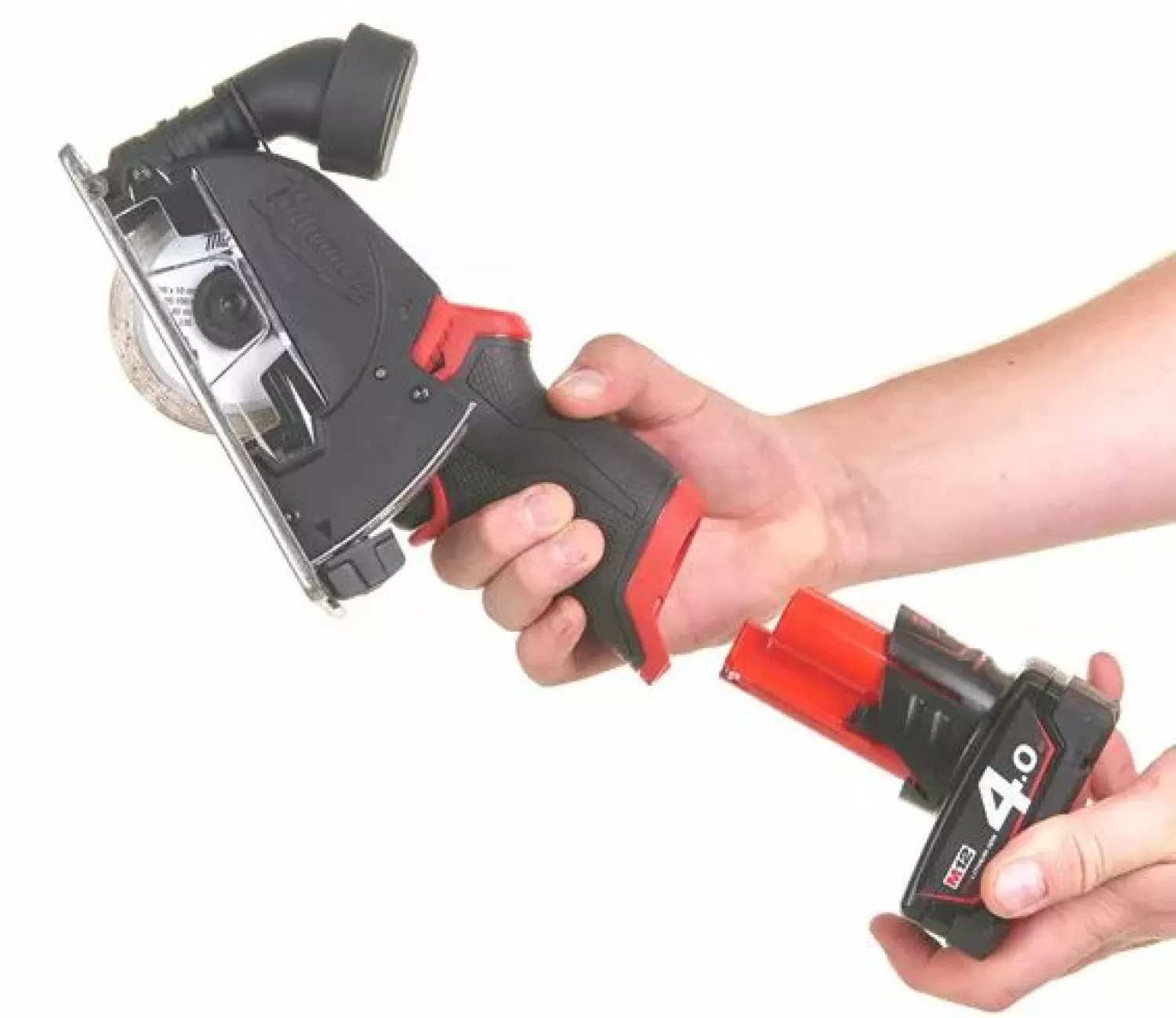 Milwaukee M12 FCOT-0 - Meuleuse d'angle sans fil Li-Ion 12V (machine seule) - moteur brushless - 10 x 76 mm-image