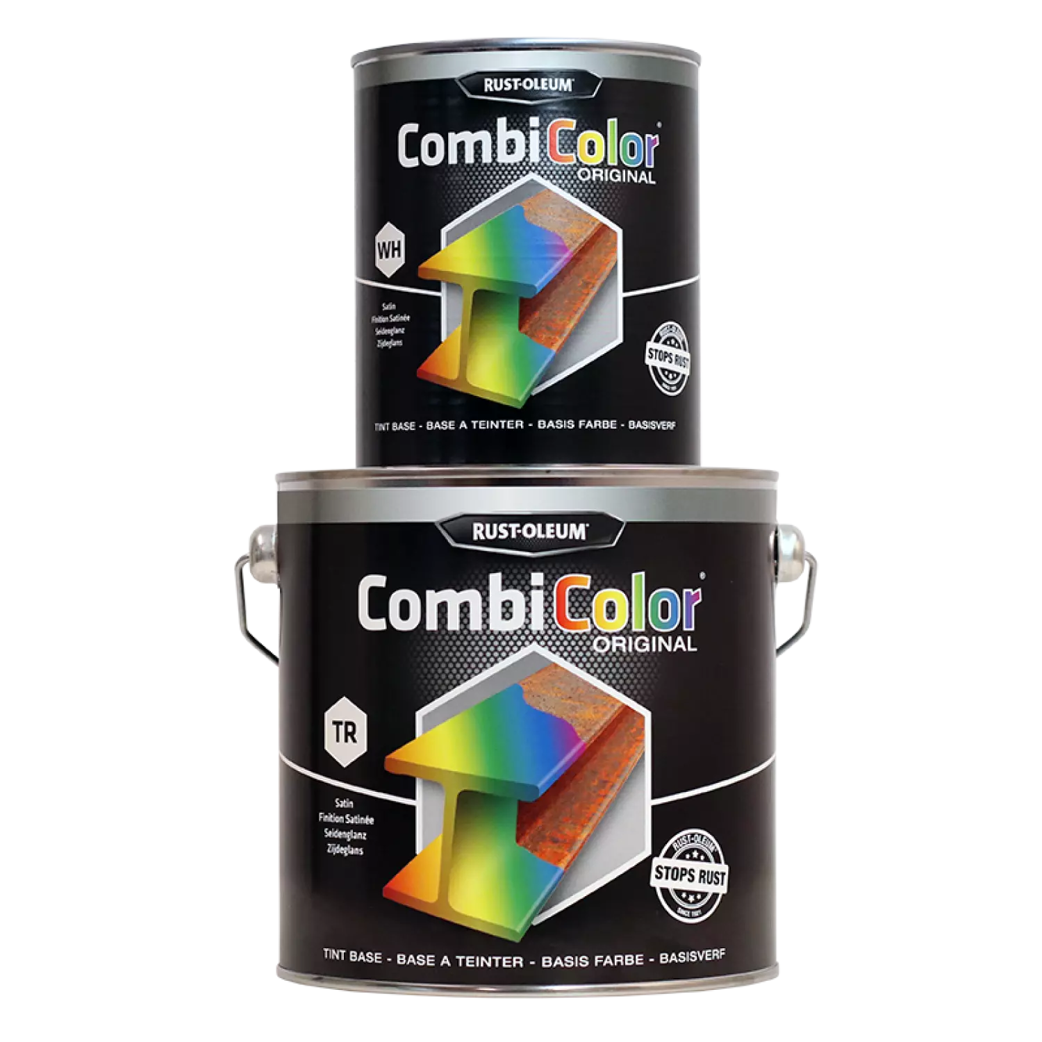 Rust-Oleum Combicolor Satin Wh - op kleur gemengd - 1L-image