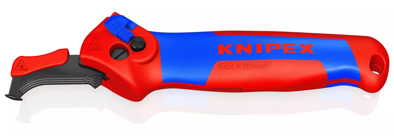 Knipex 16 50 145 SB Lame de démontage - réglable - fonction cliquet - jusqu'à 7mm - sabot coulissant inclus-image