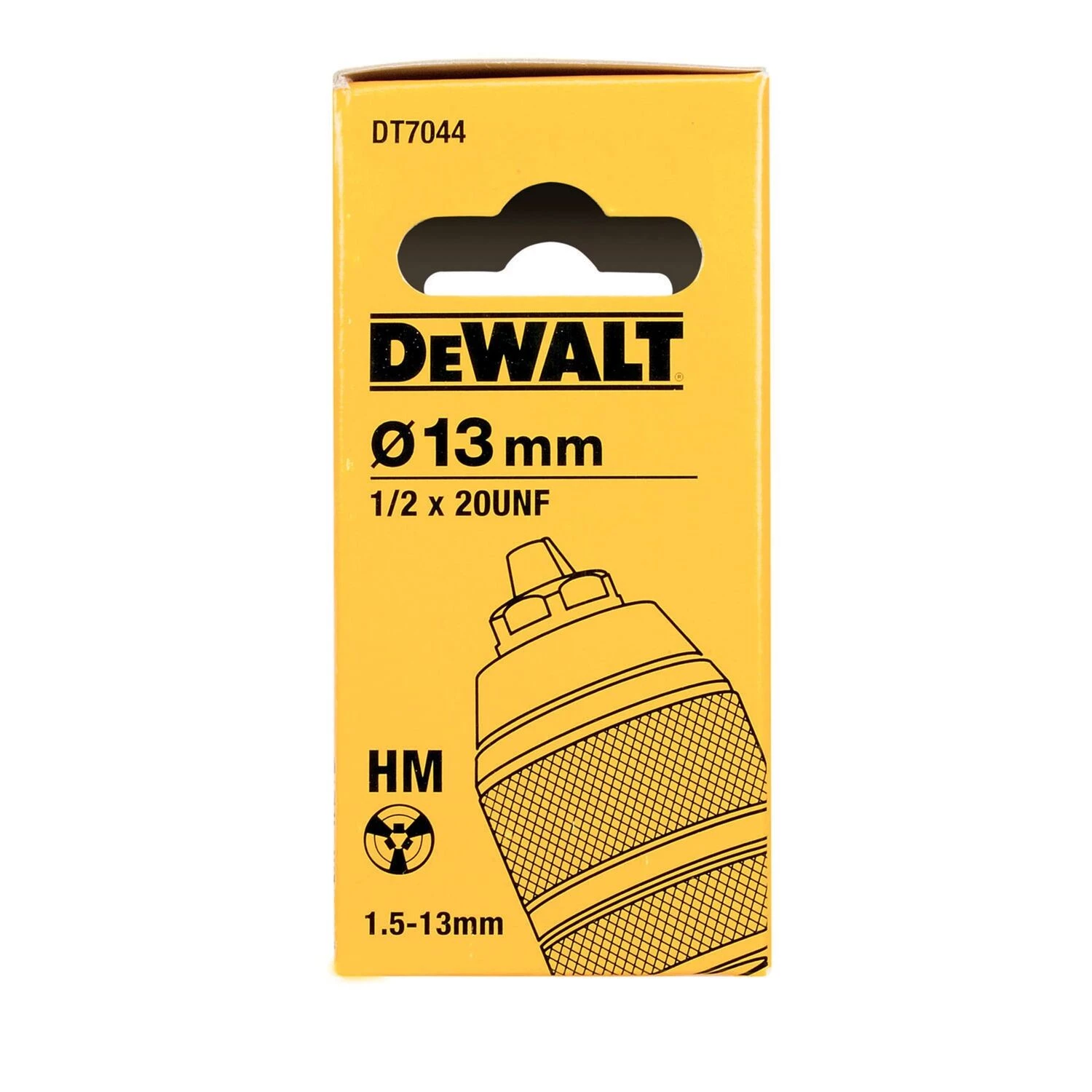 DeWALT DT7044-QZ mandrin à serrage rapide 1,5 mm-13 mm 1/2x20UNF-image