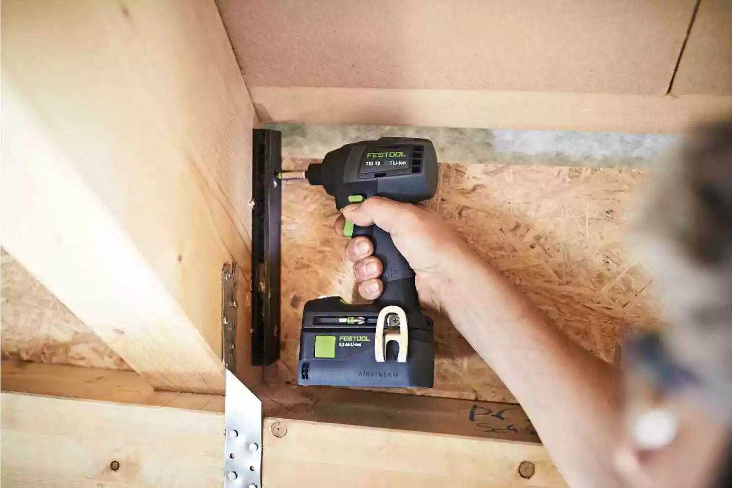 Festool TID 18-Basic 18V Li-Ion accu slagschroevendraaier body in systainer - 180Nm - 8x220mm - koolborstelloos-image