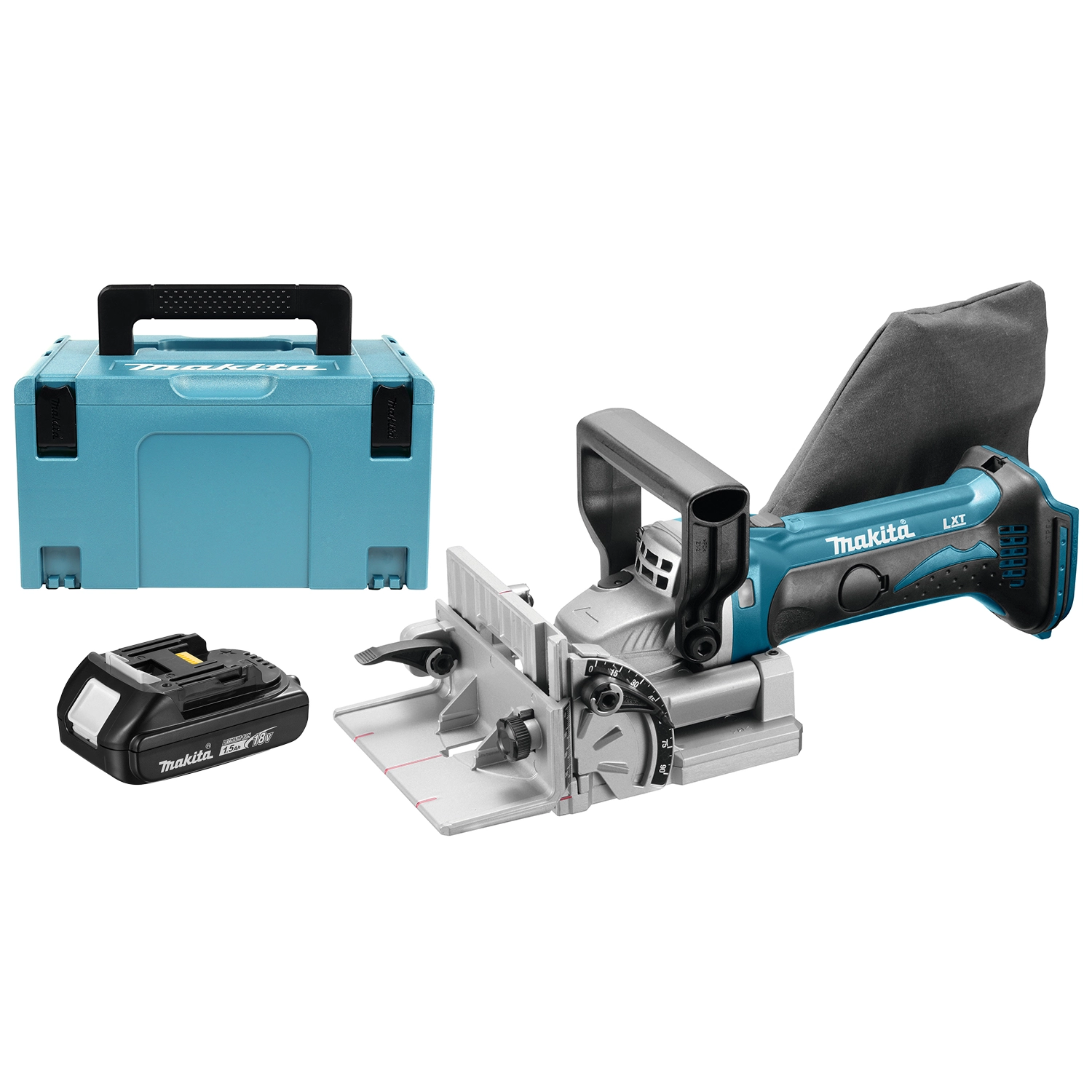 Makita DPJ180Y1J 18V Li-Ion accu lamellenfrees body + (1x 1.5Ah accu) in Mbox - Zonder lader-image