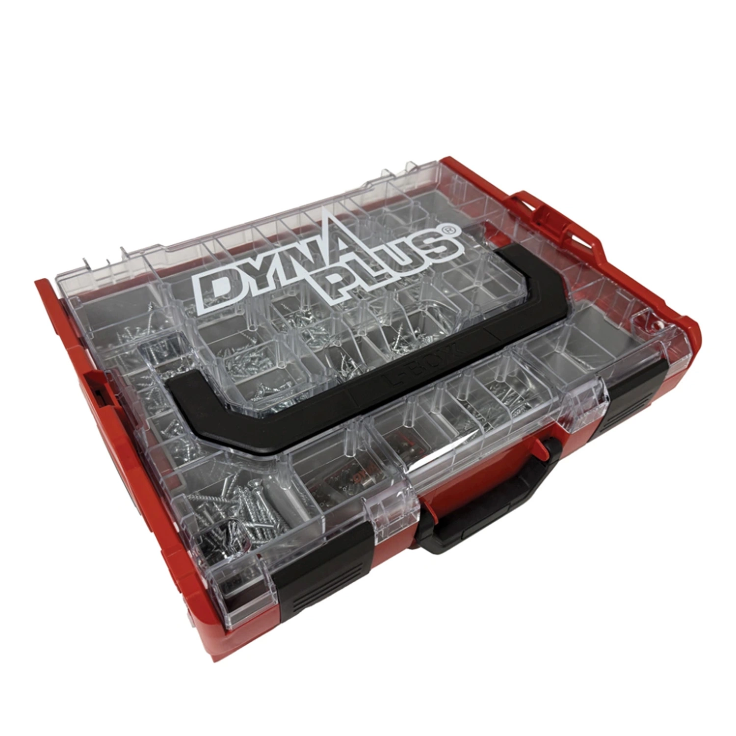 Dynaplus 0289.25.00010 Coffret d'assortiment L-Boxx 2500 pièces - Intérieur - Galvanisé - Torx - Avec jeu d'embouts-image