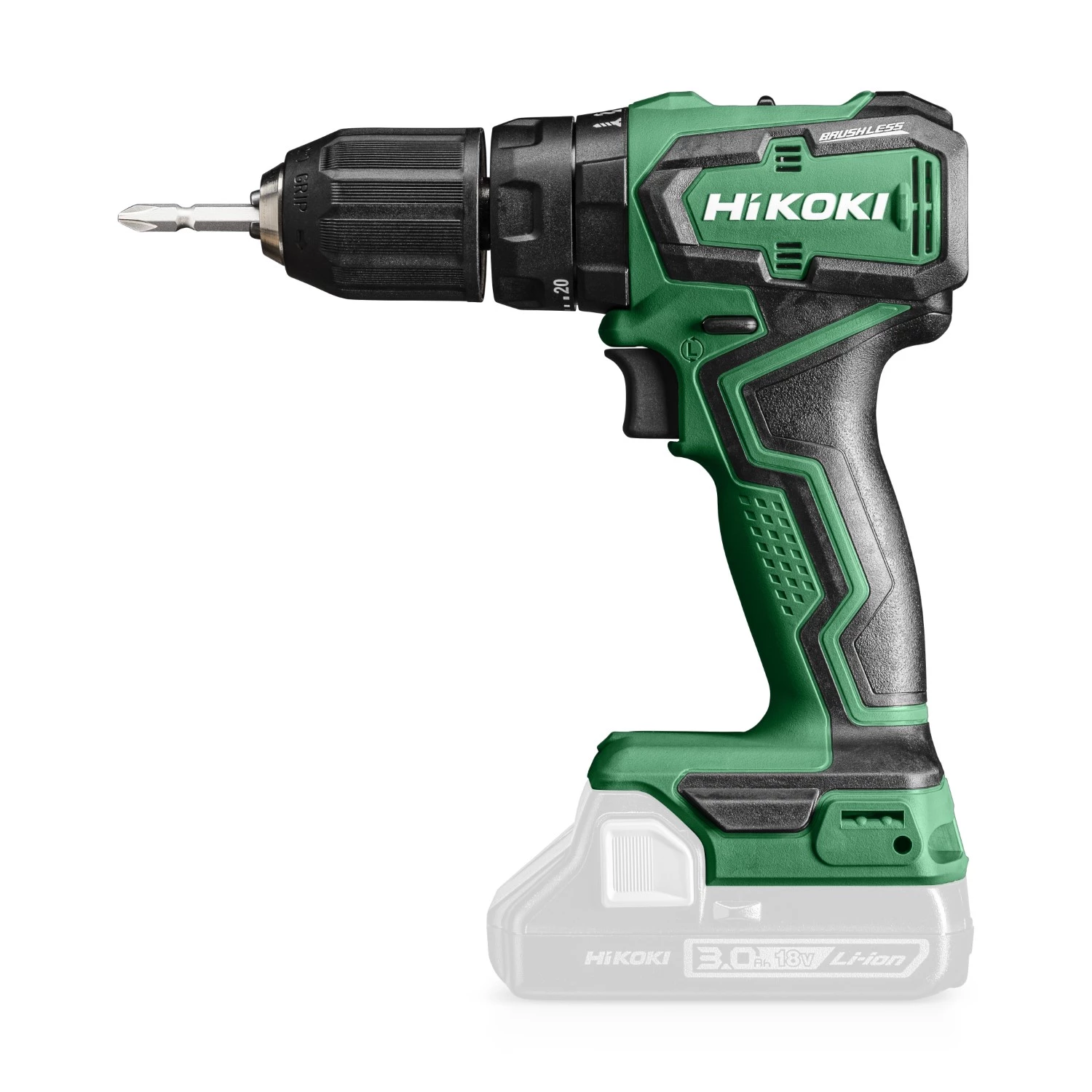 HiKOKI DV18DDW2Z 18V Li-Ion accu klopboorschroefmachine body in HSC - 55Nm - koolborstelloos-image