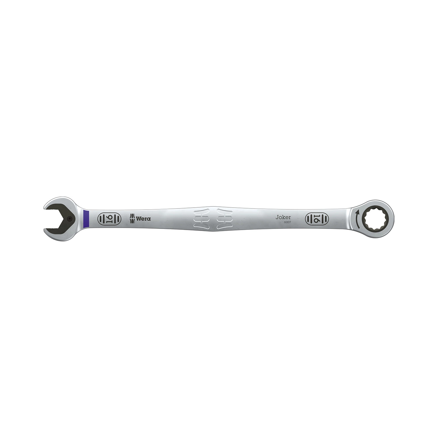Wera 05020359001 6007 Joker Steek-/ringratelsleutel SB - extra lang - 16 x 304.5mm-image