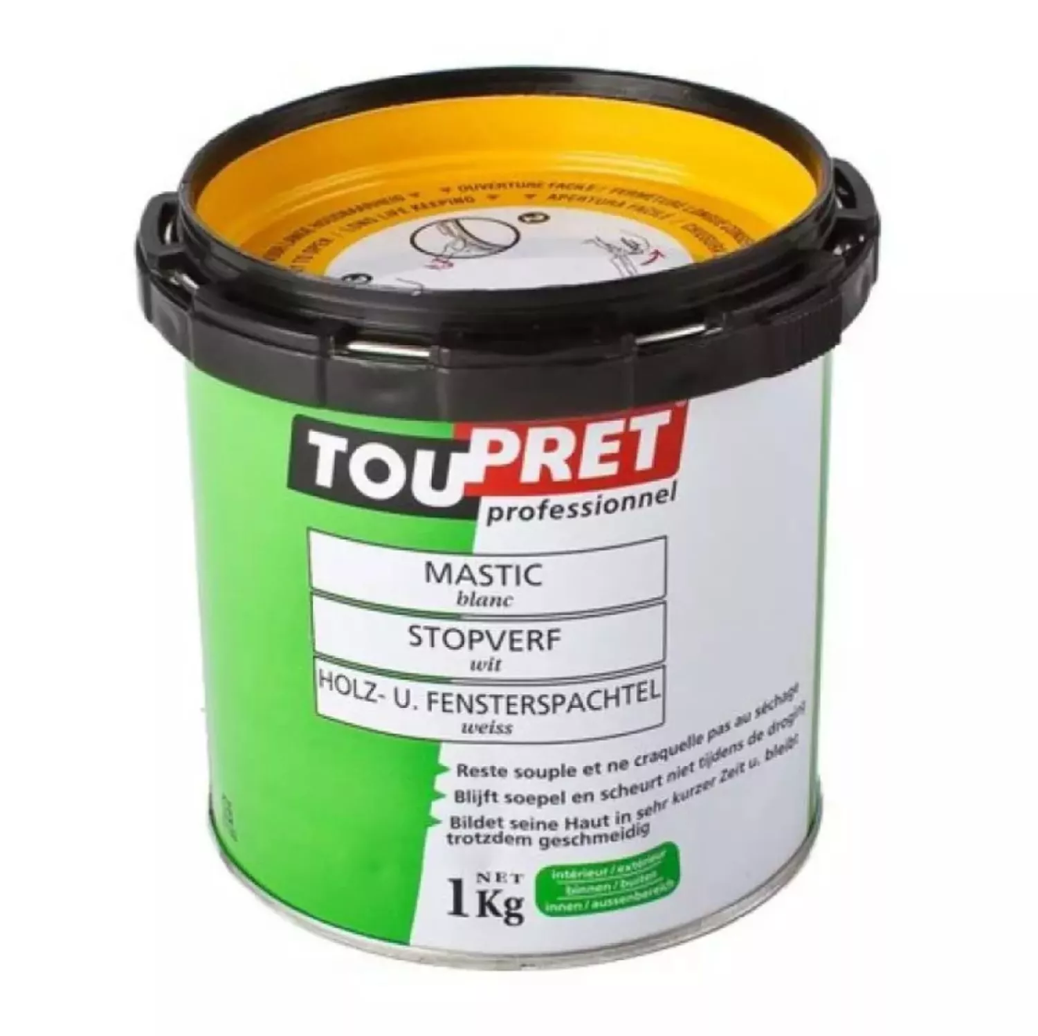 Toupret Stopverf Wit 1 Kg-image