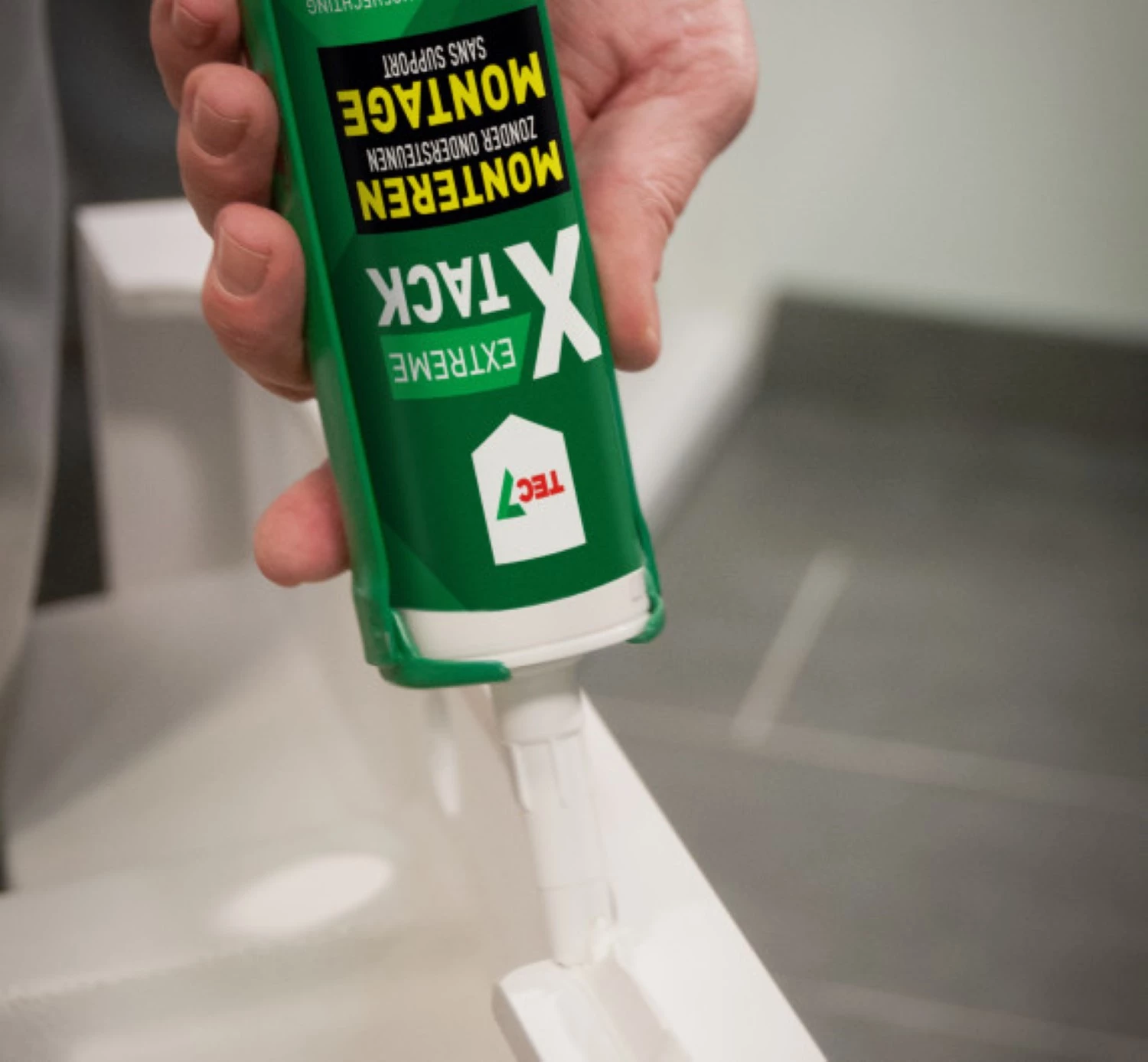 Kit de montage TEC7 X-Tack - noir - tube - 290 ml (12 pièces)-image