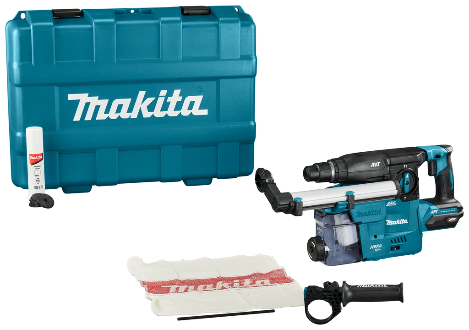 Makita HR008GZ03 XGT 40V Max Combihamer body in kunststof koffer - 3,9 J-image