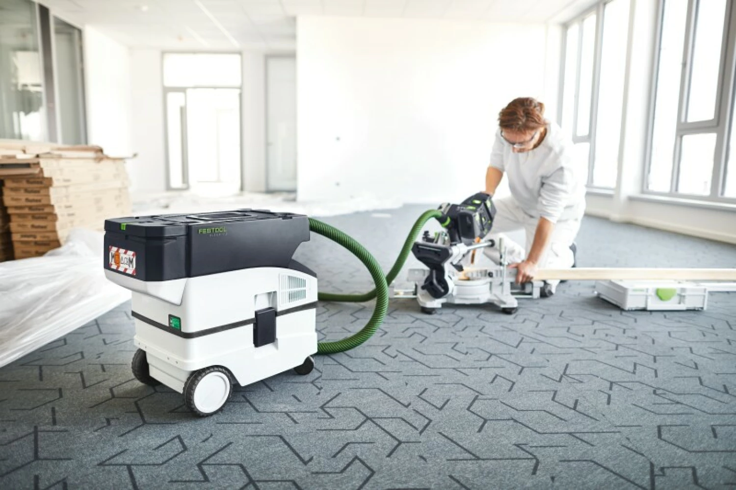 Festool CTLC MIDI I-Basic aspirateur sans fil - 36V Li-Ion – 3100 l/min-image