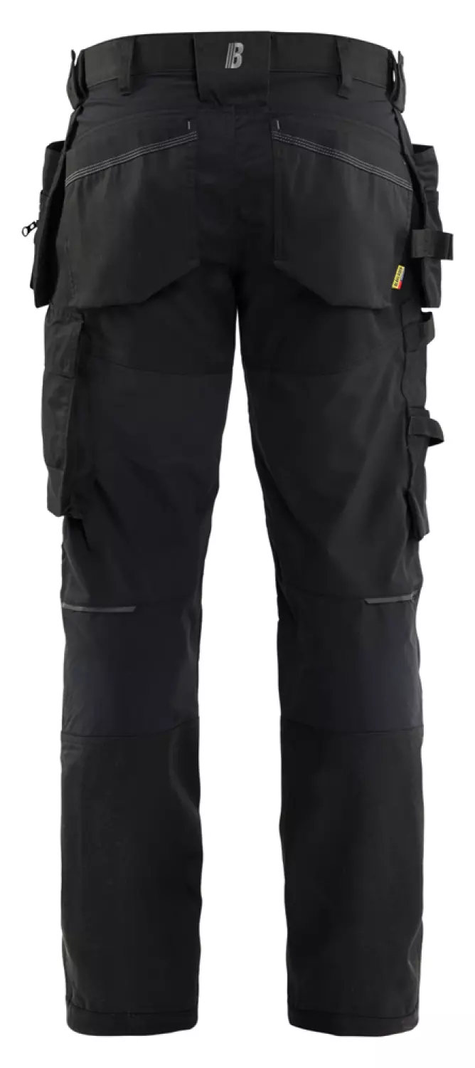 Blåkläder 1750 Pantalon de travail 2-voies Stretch - noir - taille 48 (M)-image