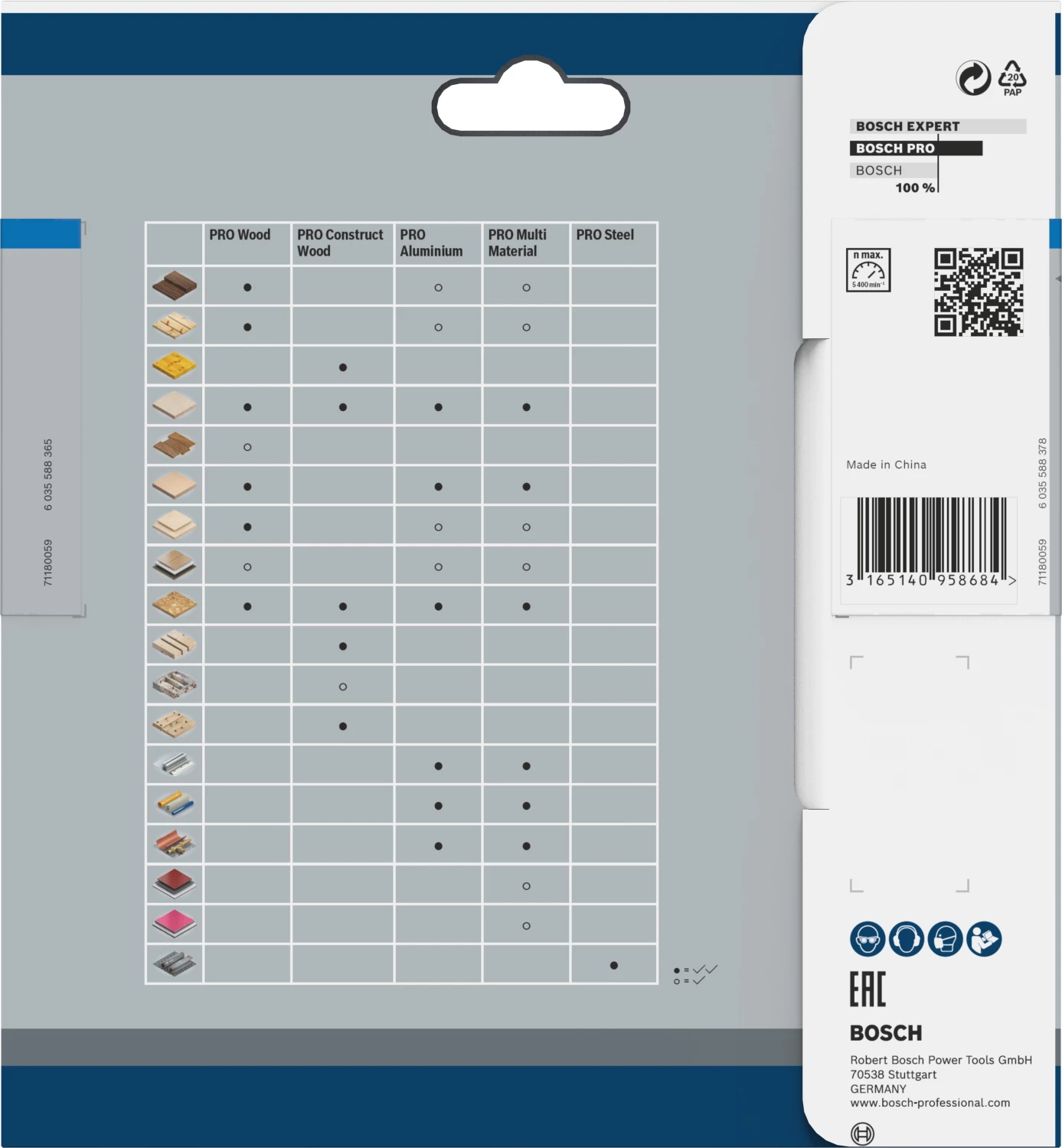 Bosch 2608837746 - Lame pour scie circulaire ACCU Standard for Steel 136x20x1.6/1.2x30T-image