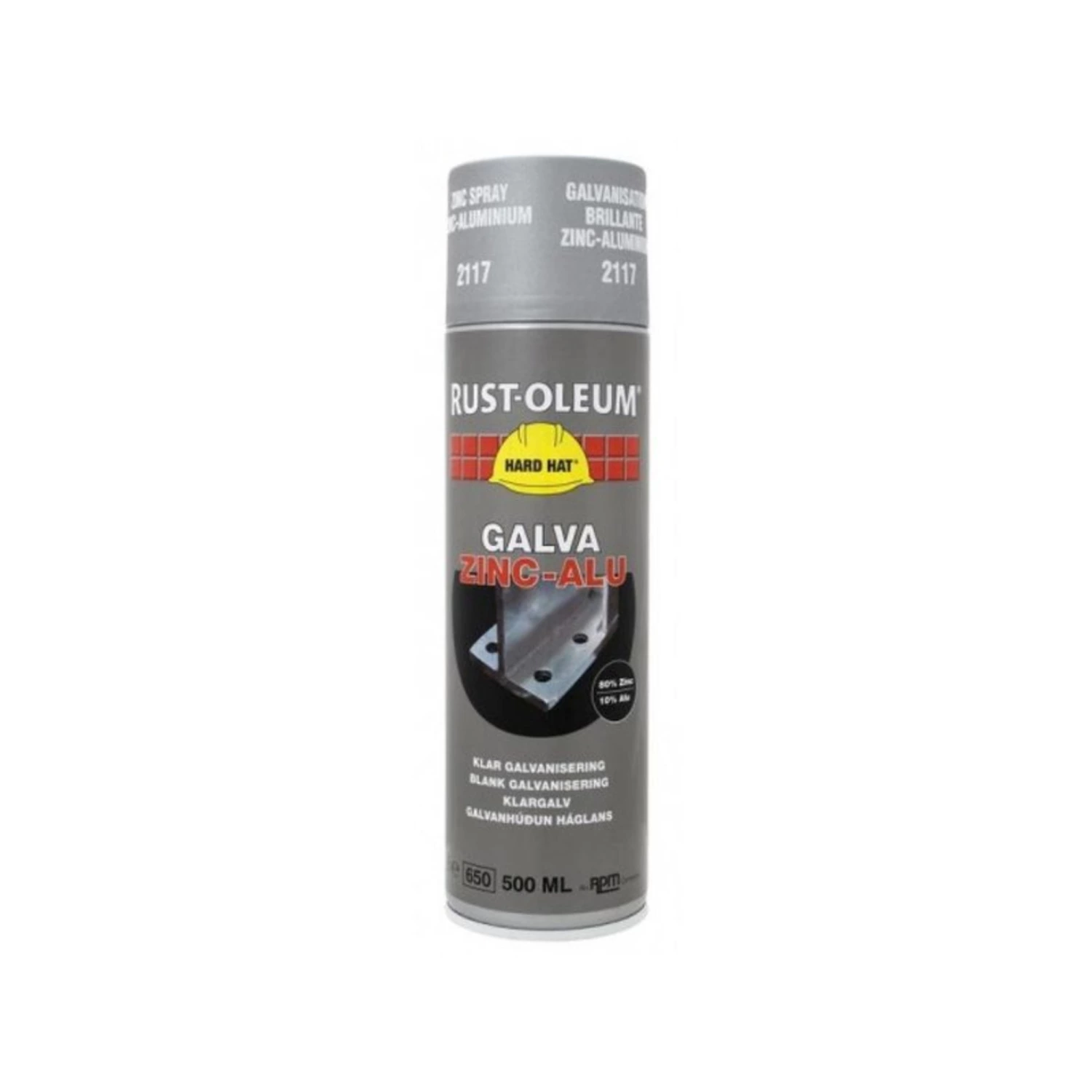 Rust-Oleum Hard Hat Galva Zinc - aluminium - 0,5L