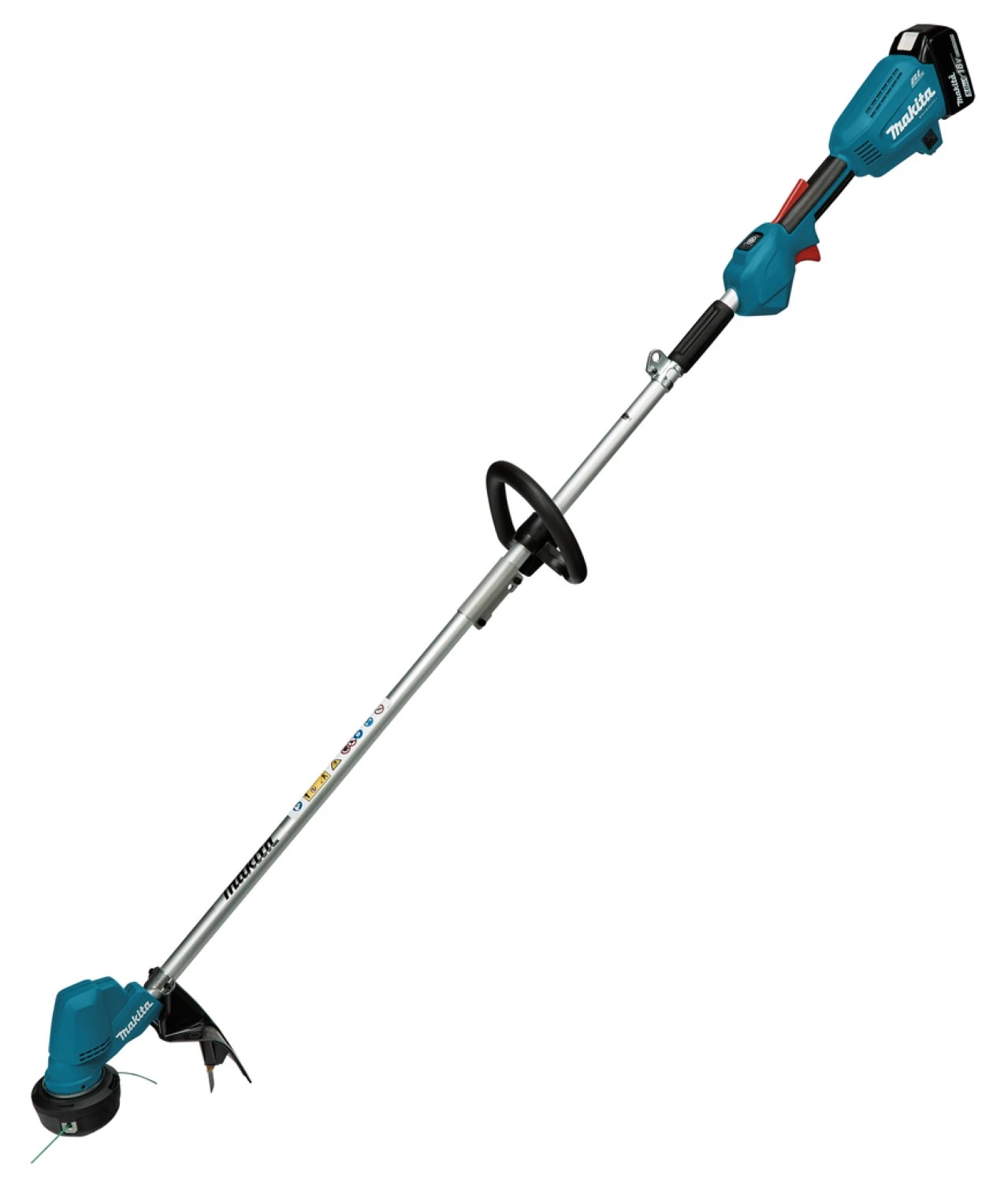 Makita DUR192LST 18V Li-Ion accu trimmer set (1x 5,0Ah) - D-greep - 300mm - koolborstelloos-image