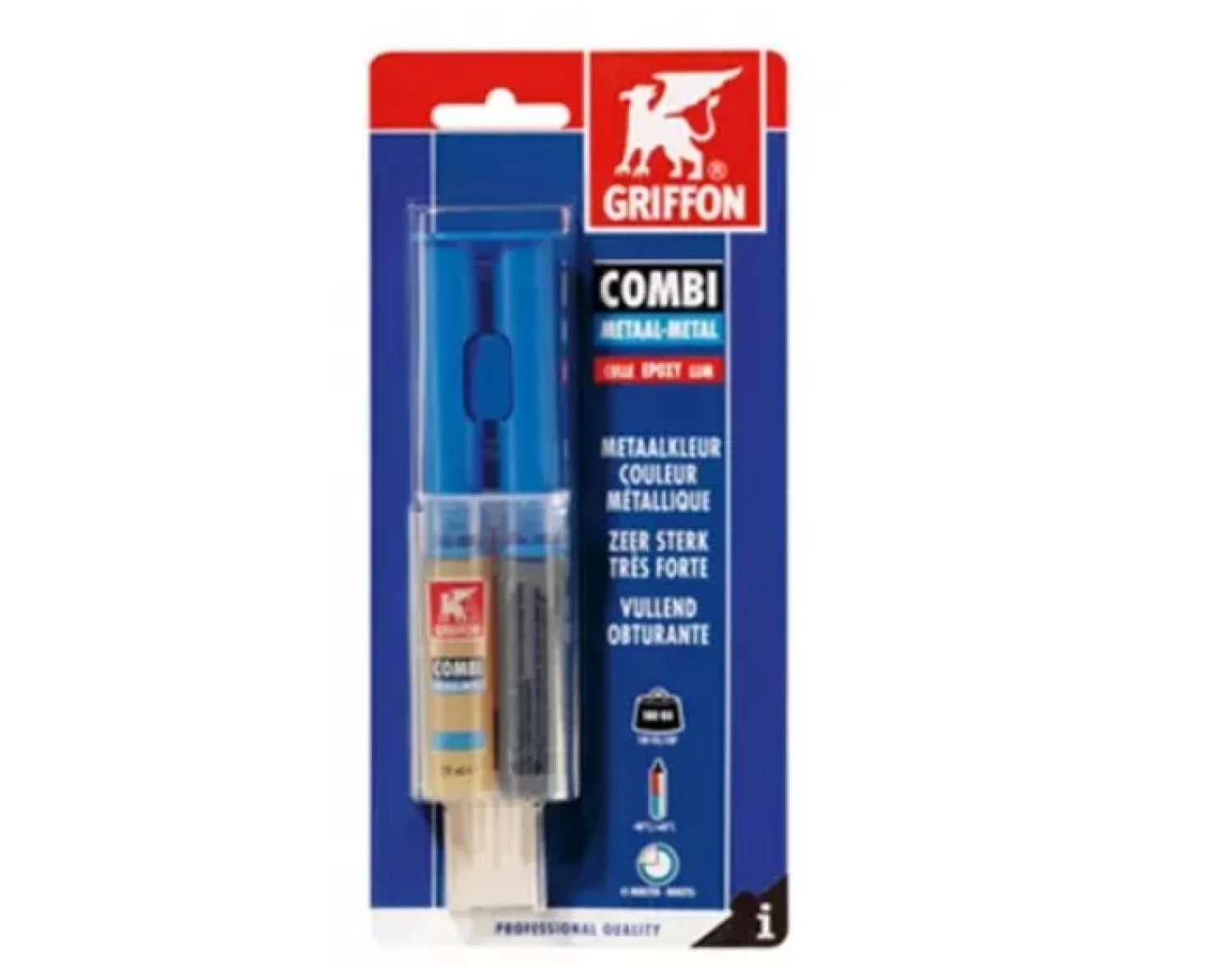 Griffon 6304058 2-componenten epoxylijm Combi Metaal-image