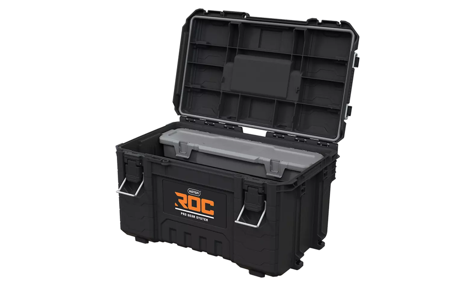 Keter 256982 ROC Pro Gear Ensemble de coffres à outils mobiles-image