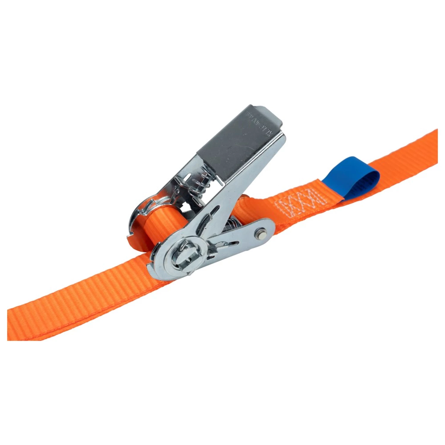 Konvox LAZE1425-0155 Sangle infinie avec boucle à cliquet CD - 5m x 25mm - 800 daN - Orange-image