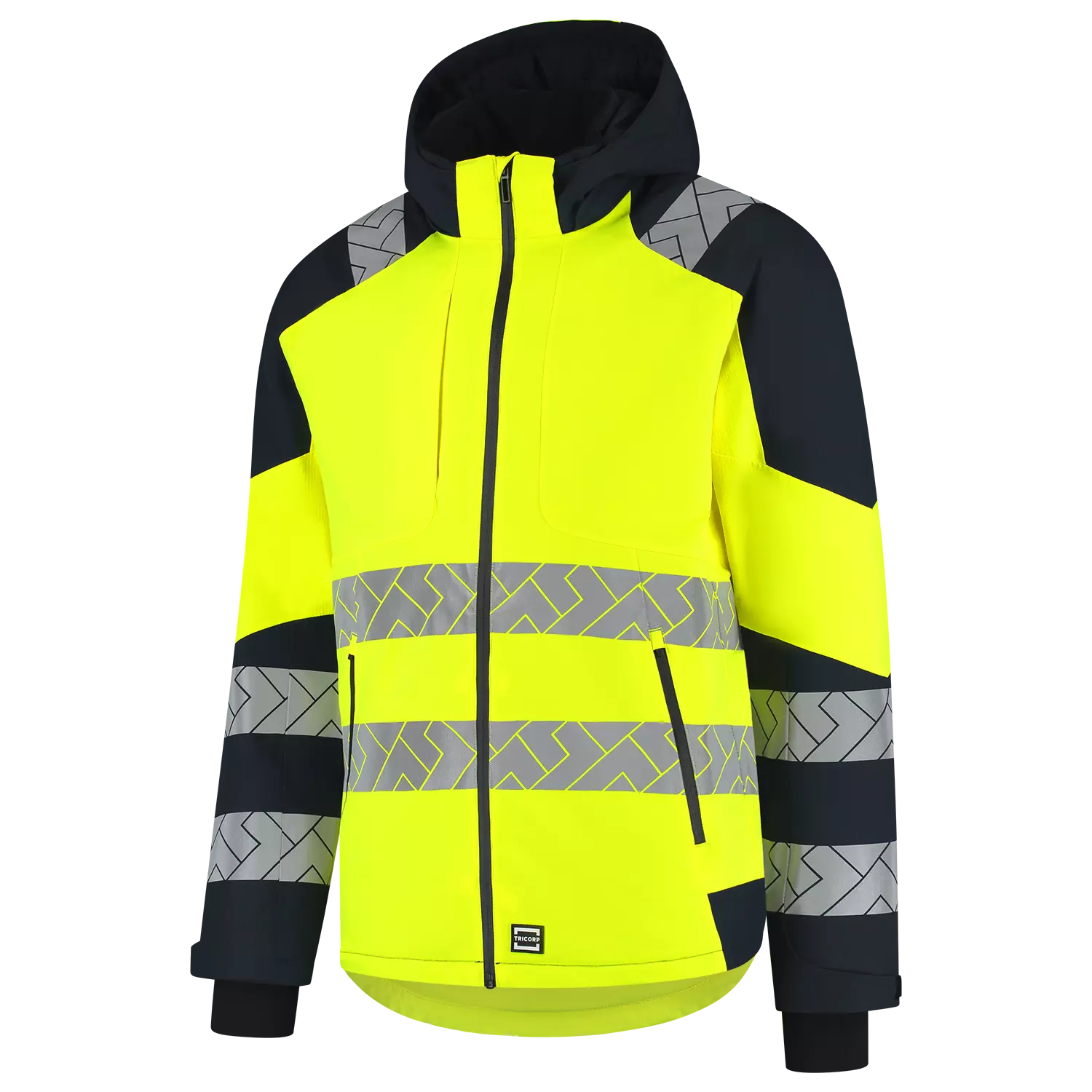 Tricorp 406107 Winterjas Ripstop High Vis Redefined - FluoryellowInk - M-image