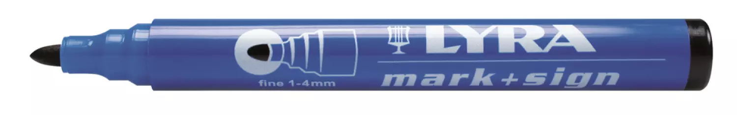 Lyra 4020099 Mark + Sign Merkstift - Permanent - Zwart-image