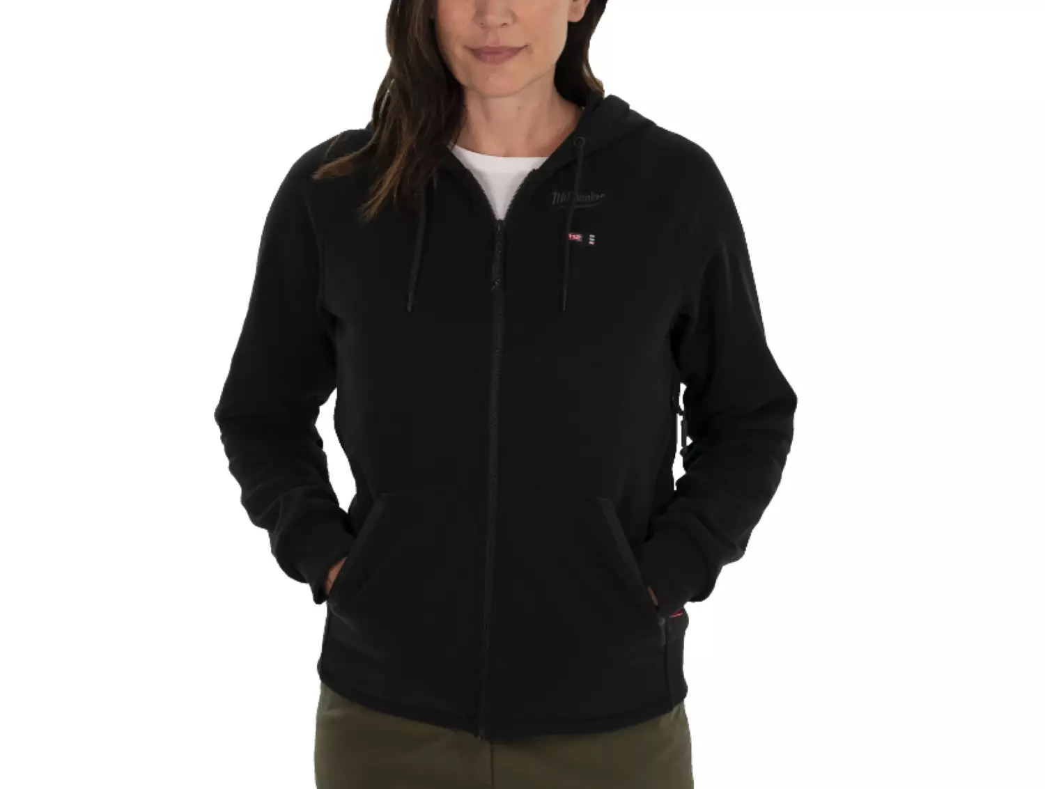 Milwaukee M12 HHLBL1-0 (XL) Sweat à capuche chauffant pour femmes noir-image
