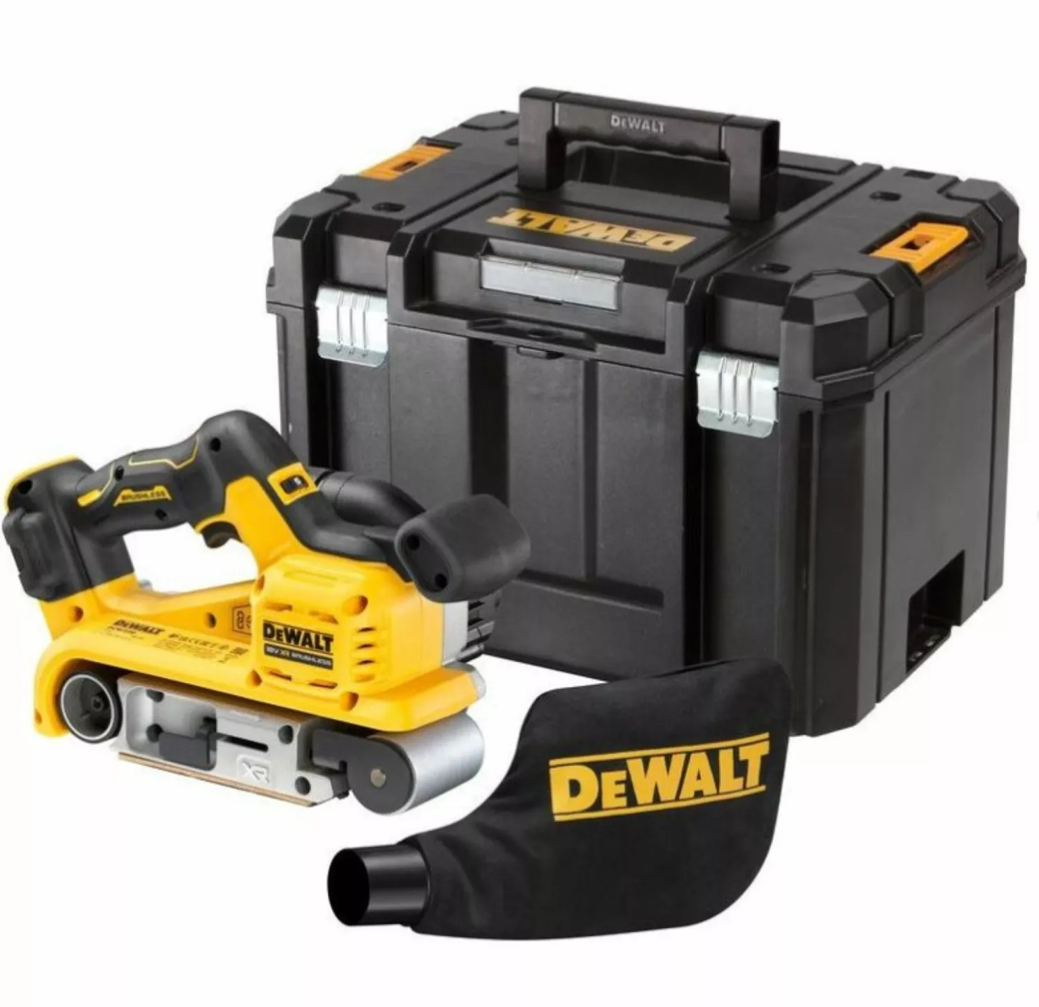 DeWALT DCW220NT-XJ 18V Li-ion XR accu bandschuurmachine body in TSTAK - koolborstelloos-image