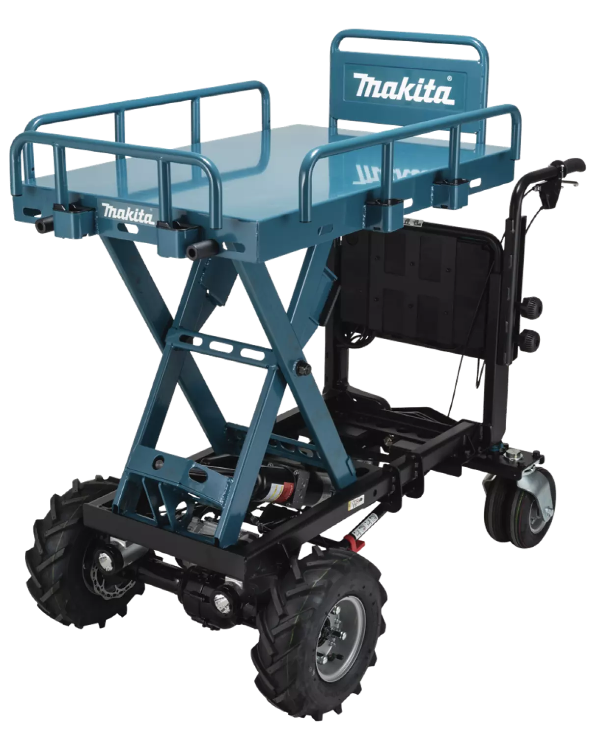 Makita DUC601Z LXT 2x18V Li-ion Batterie Transporteur avec élévateur à ciseaux-image