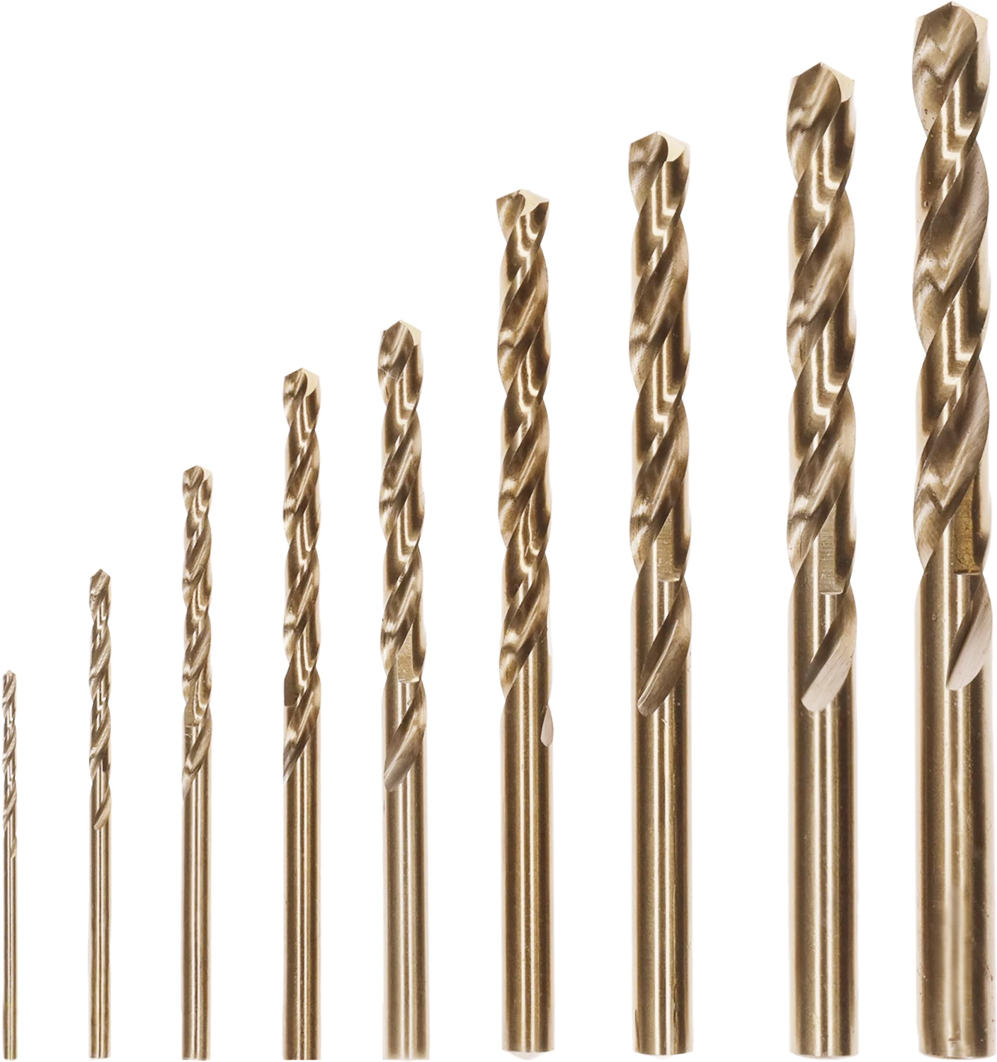 Bosch 2607019925 - Set 10 pièces foret à métaux HSS-Co Robust Line, 1; 2; 3; 4; 5; 6; 7; 8; 9; 10 mm-image