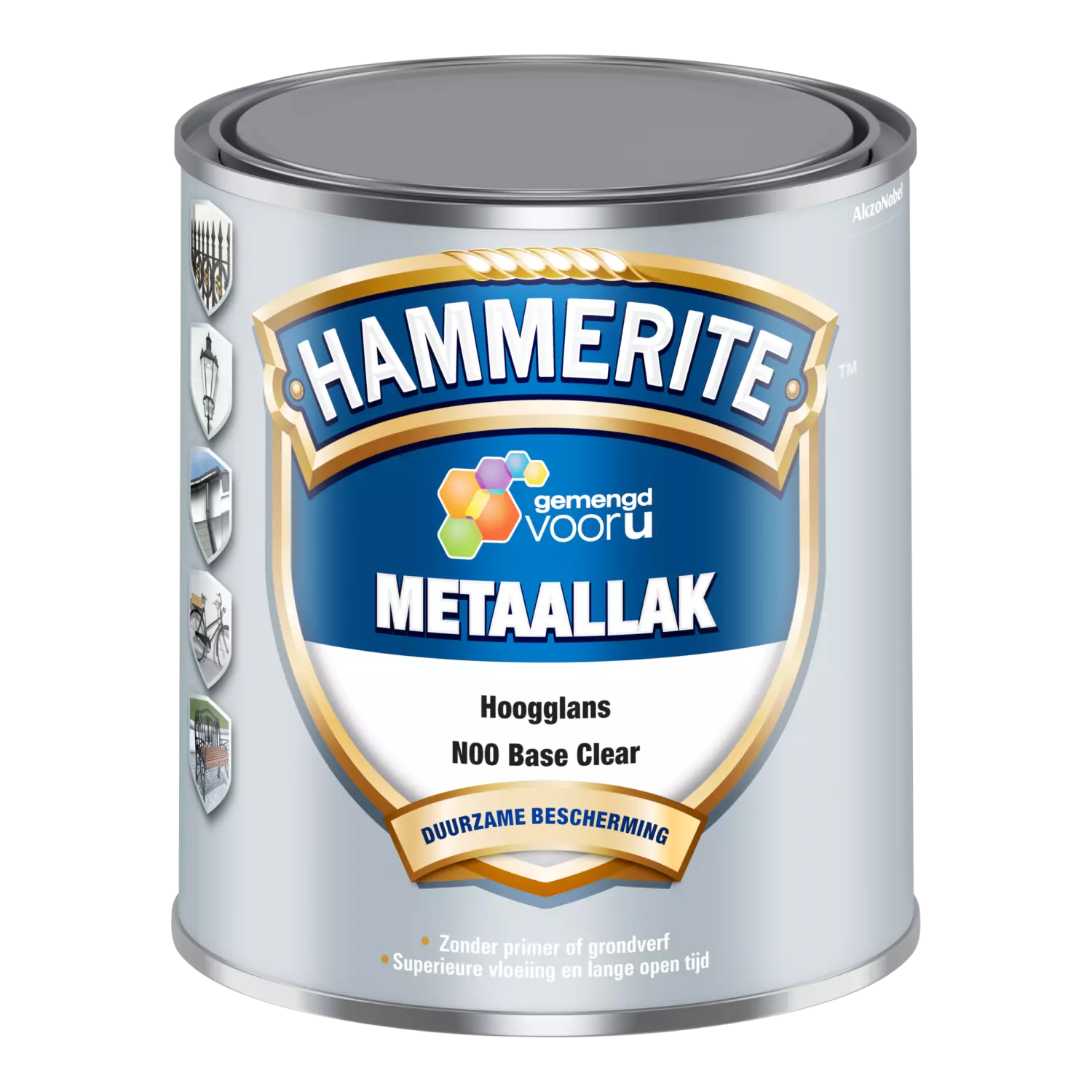 Hammerite Metaallak Zijdeglans CLEAR N00 940ML-image