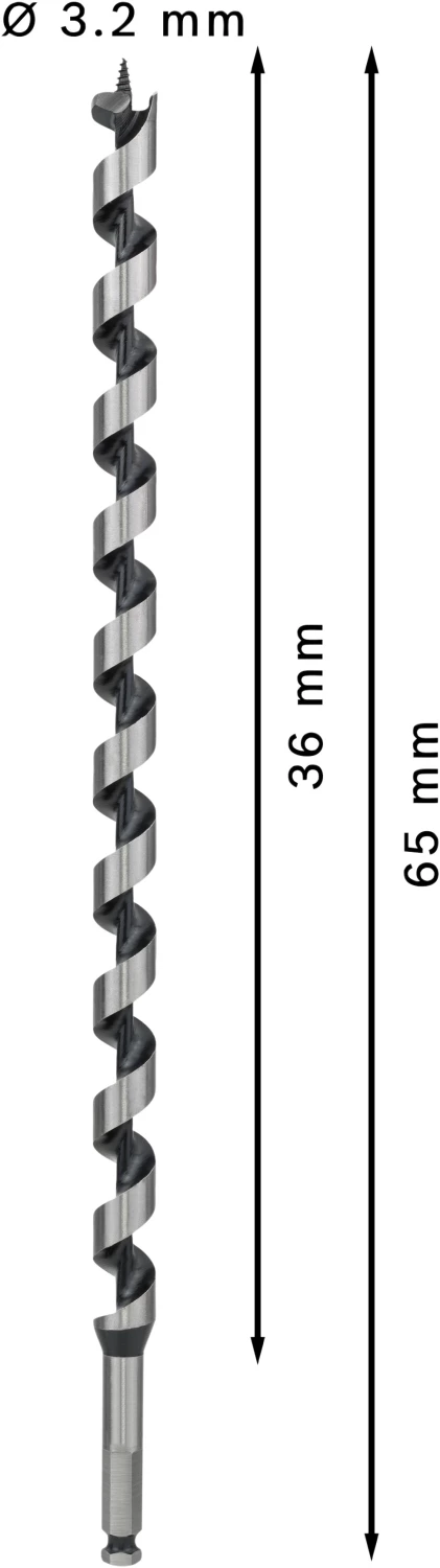 Bosch 2608597646 Slangenboor - zeskantopname - 20 x 360 x 450mm-image
