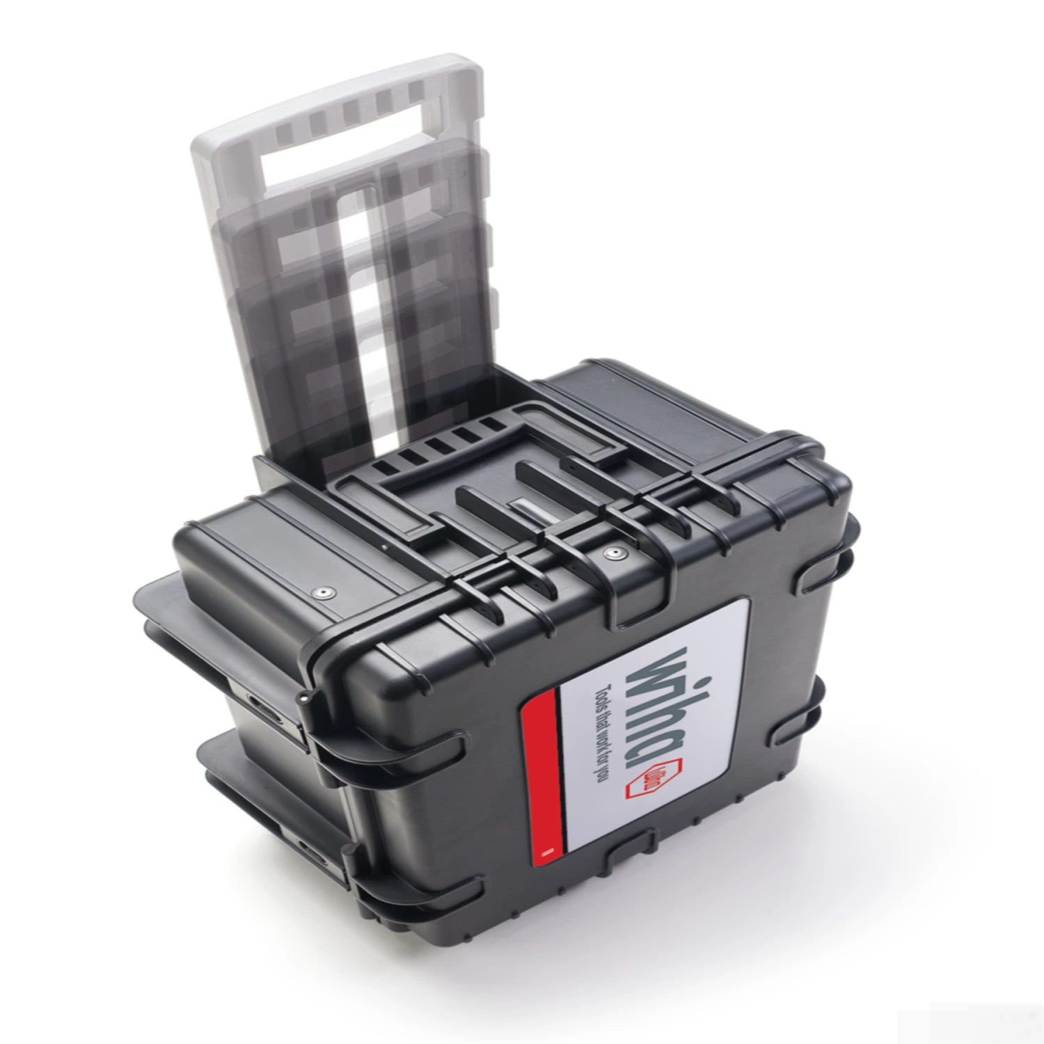 Wiha 42069 Jeu d'outils électricien Competence XXL II Mélangé - 115 pcs dans un coffret-image
