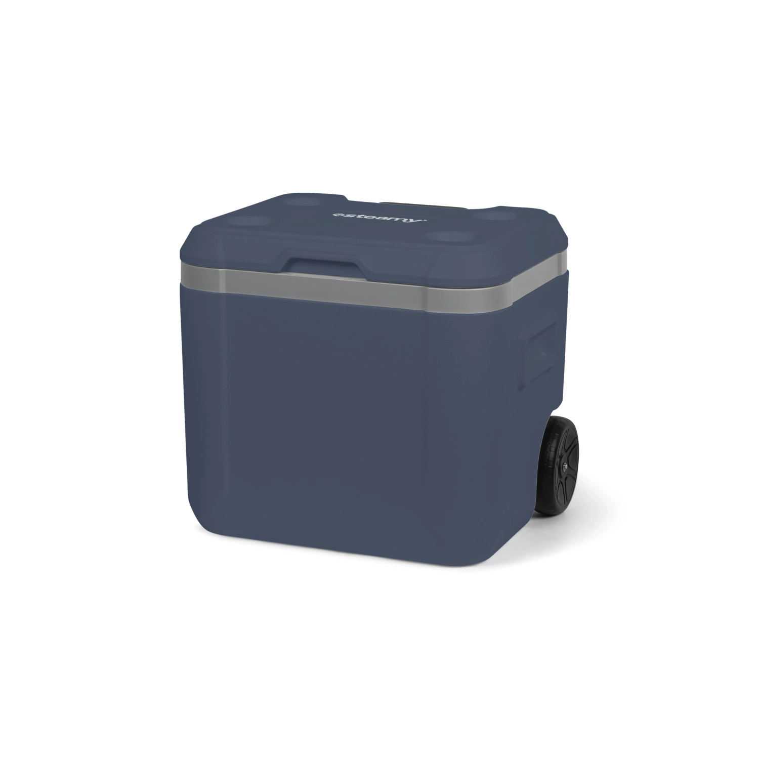 Steamy SCR52WBE 52 Koelbox op wielen - 52L - Blauw-image