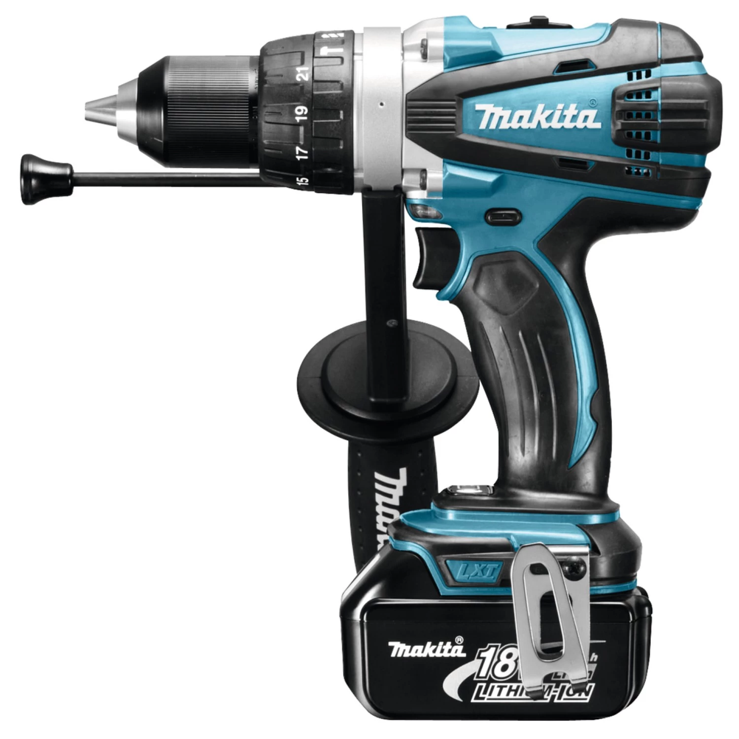 Makita DHP458RF3J 18V Li-Ion accu klopboor- /schroefmachine set (3x 3.0Ah accu) in Mbox-image