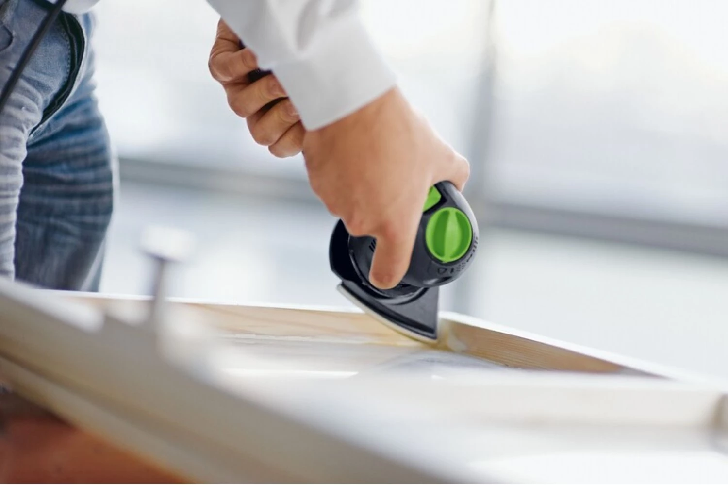 Festool 497396 STF Granat Schuurvel - Delta - P180 - 93mm (100st)-image