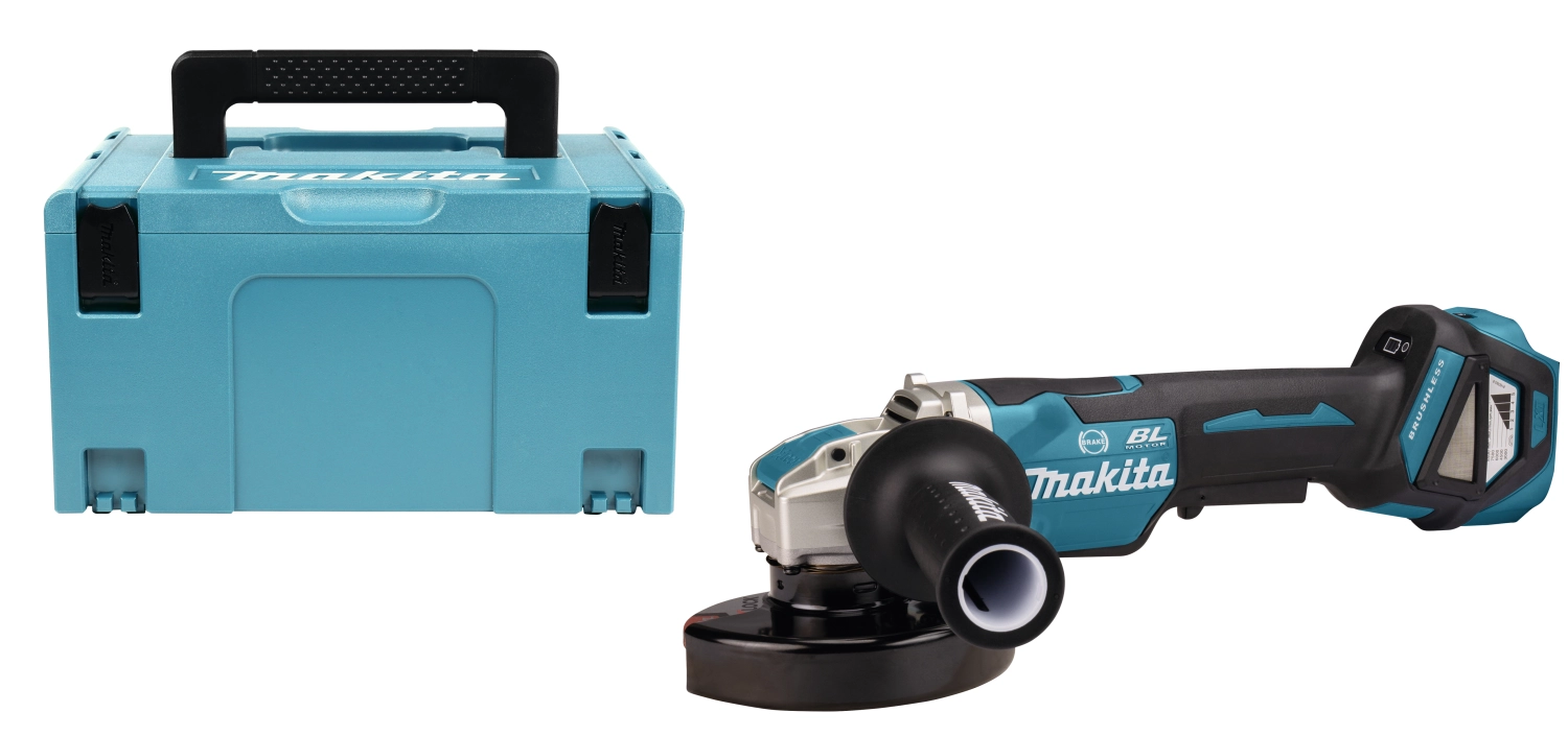 Makita DGA519ZJ 18V Li-Ion Accu haakse slijper body in Mbox - X-Lock - 125mm - koolborstelloos-image