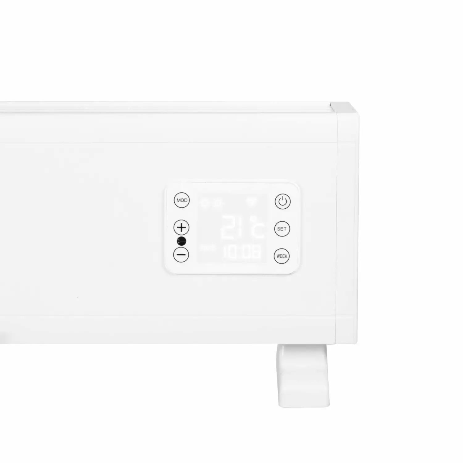 EUROM Alutherm Baseboard 2000 Wi-Fi White Convectorkachel - 2000W - 80m3-image