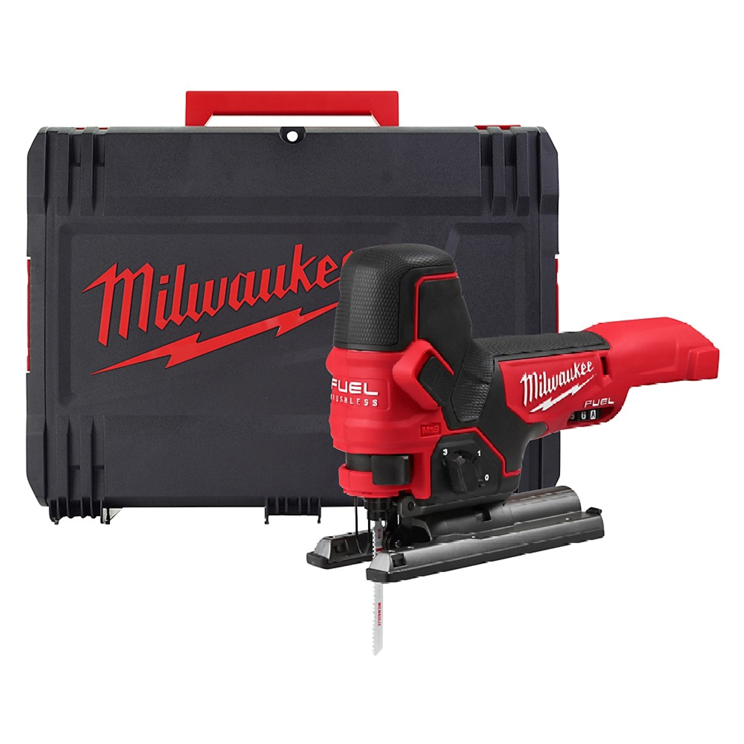 Milwaukee M18 FBJS-0X Sci sauteuse sans fil - 18V Li-ion - dans HD-Box - brushless - Machine seule-image