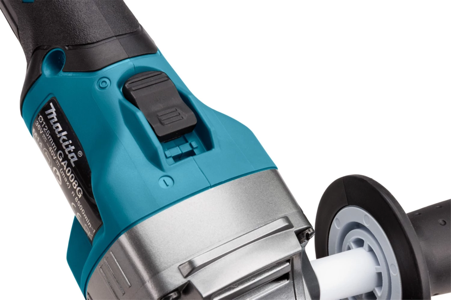 Makita GA008GZ 40V Li-Ion accu haakse slijper body - 125mm - koolborstelloos-image