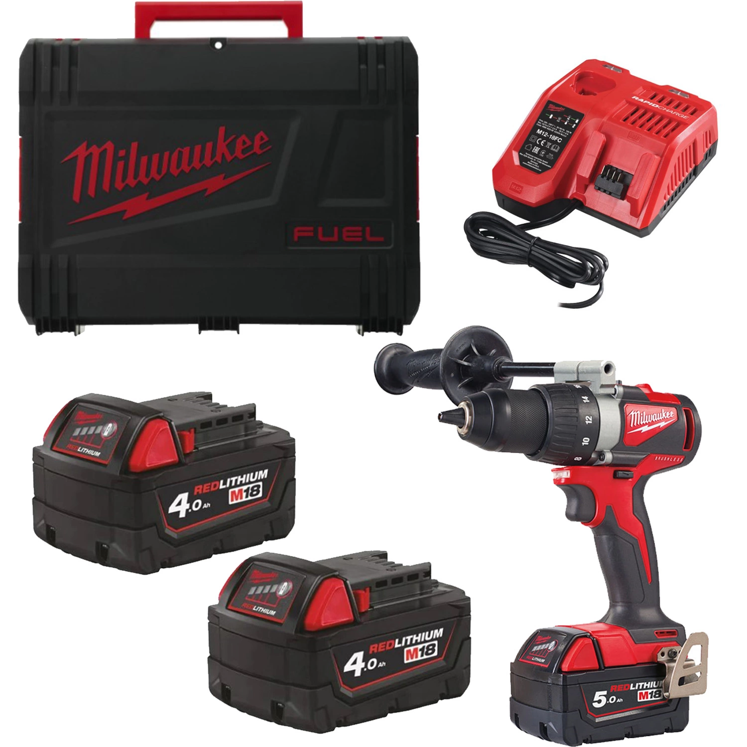 Milwaukee M18 BLDD2-502X Perceuse visseuse sans fil-image