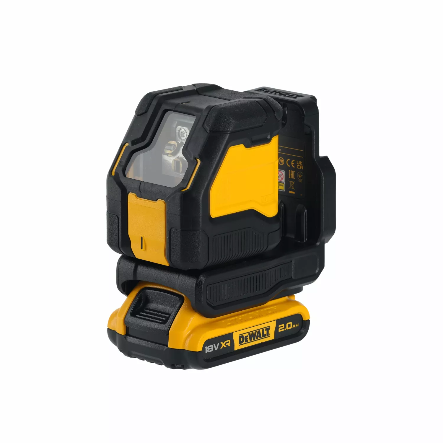 DeWALT DCLE34021D1 Laser à croix 18 V dans un coffret - Vert - 2 x 55 m - 2 lignes - IP54-image