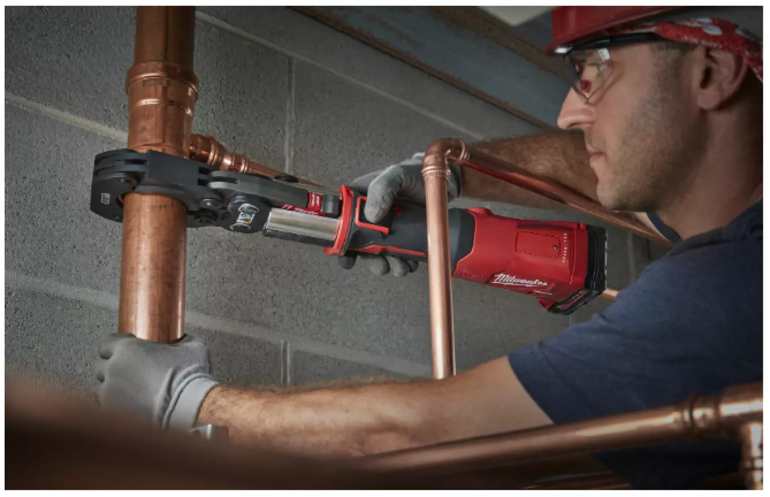 Milwaukee M18 ONEBLHPT-302C U-set Pince à sertir sans fil-image